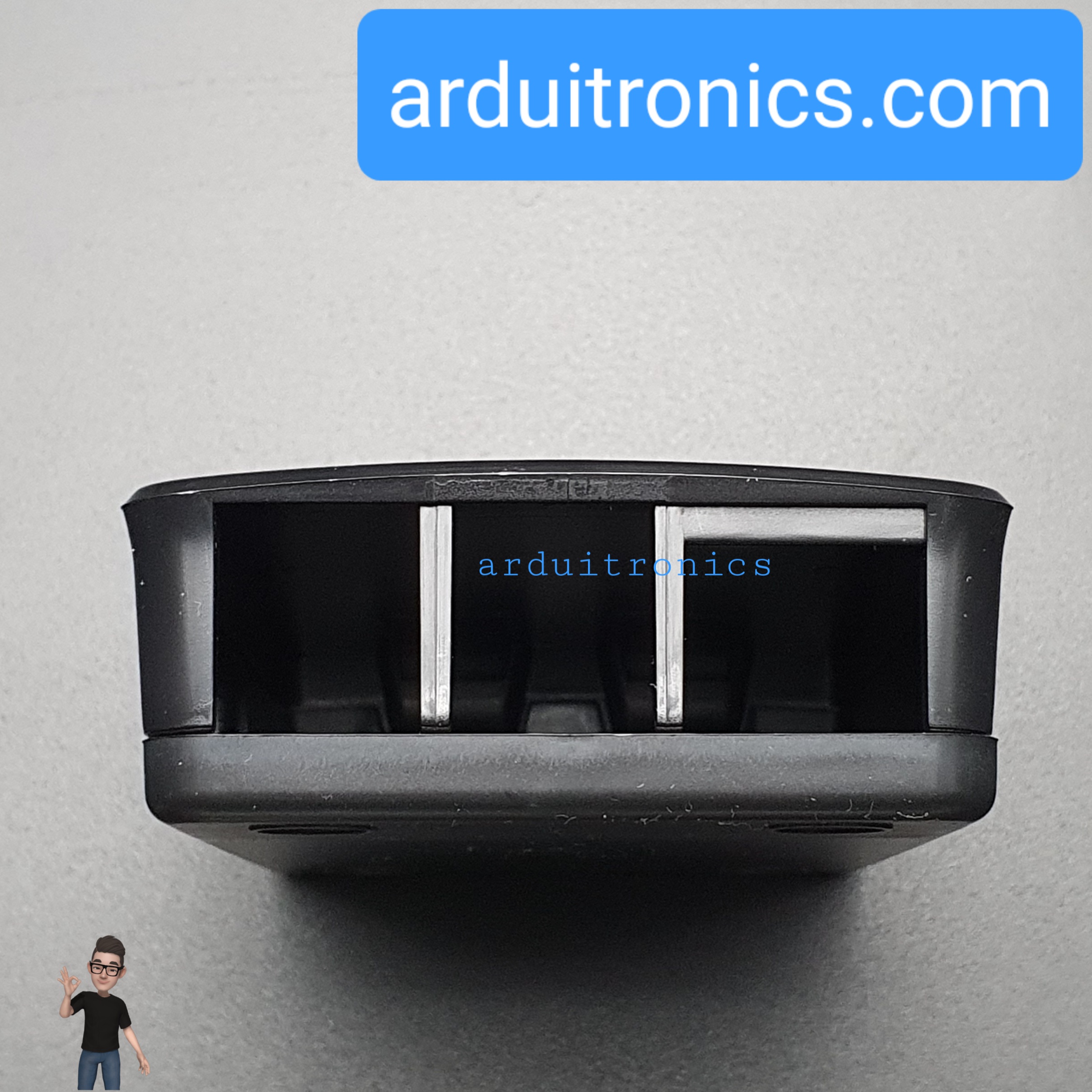 Raspberry Pi 4B Case (Black Color) สีดำ มีโลโก้ Pi