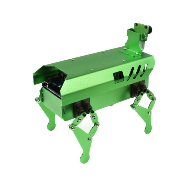 PIPPY, an Open Source Bionic Dog-Like Robot Powered by Raspberry Pi (with Raspberry Pi 4 + microSD card)