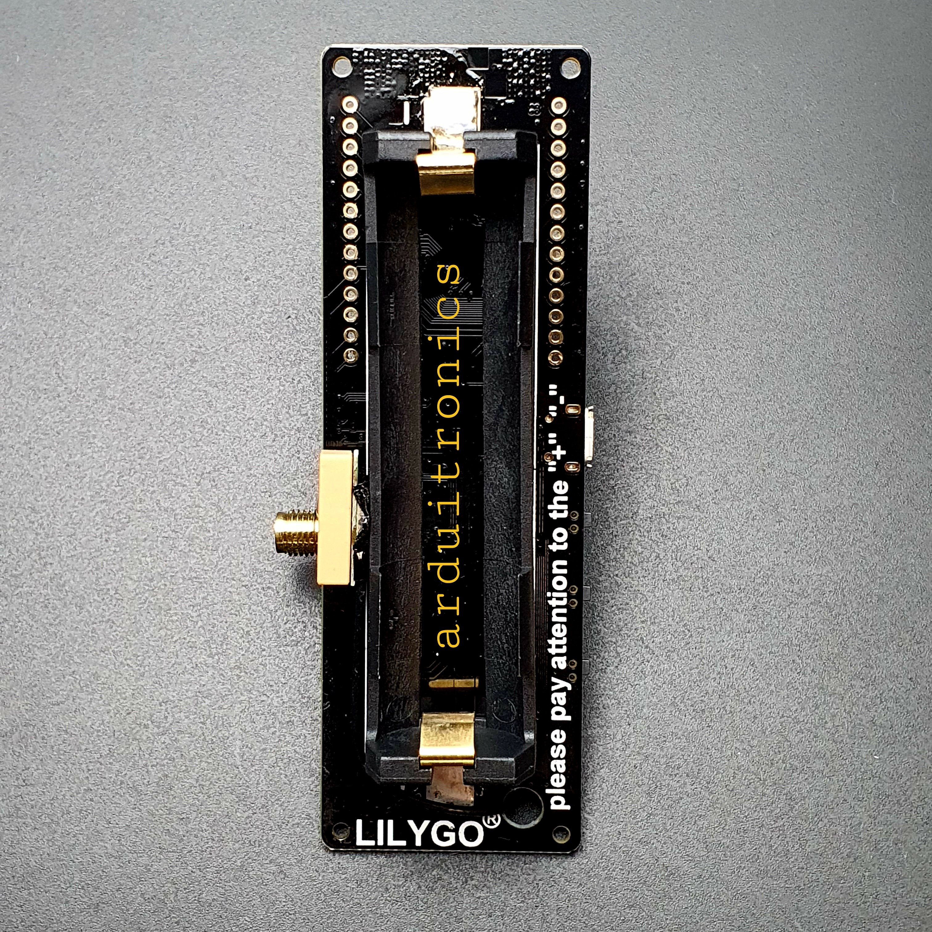 LILYGO TTGO T-Beam V1.1 ESP32 Lora32 (923MHz) GPS (NEO-6M SMA) Bluetooth พร้อมรางถ่าน 18650