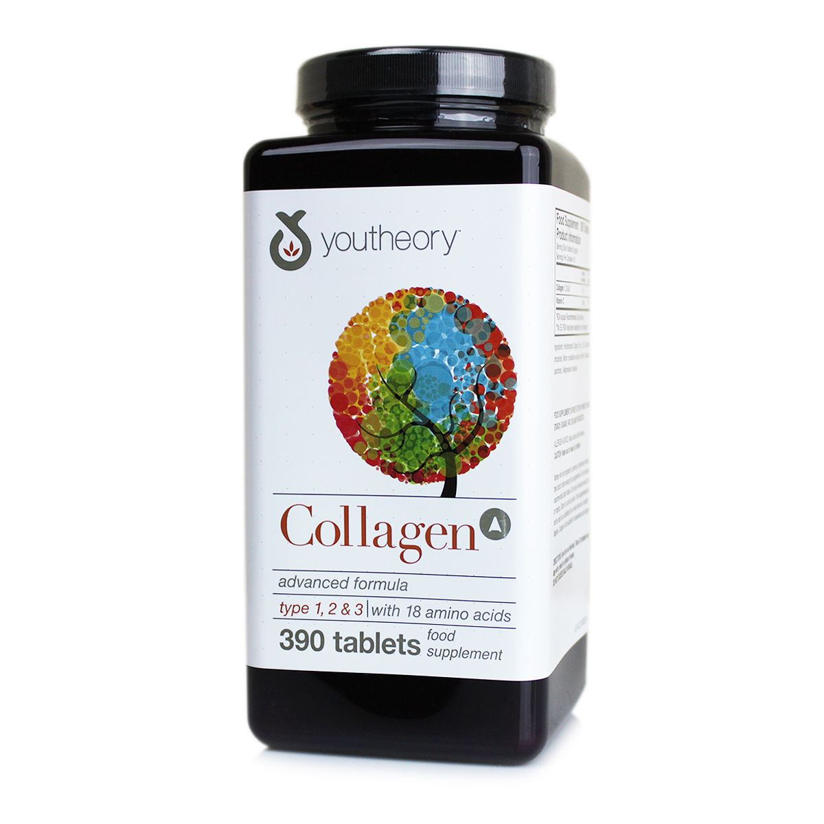 Youtheory Collagen Advanced Formula Type 1,2&3 with 18 amino acids บรรจุ 390 เม็ด