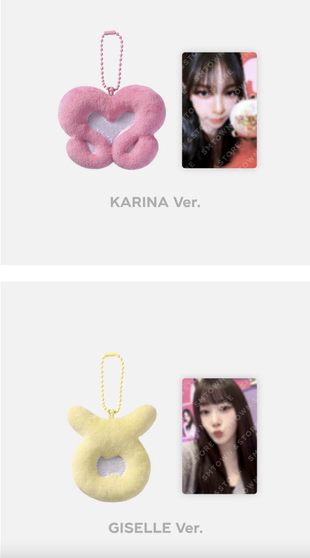 aespa -2023 aespa POP-UP – Come to MY illusion MD -SYMBOL DOLL KEY RING SET - ระบุชื่อ ที่ต้องการ