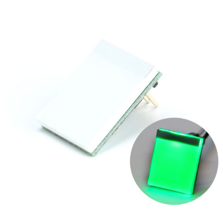สวิตช์สัมผัส Touch Capacitive Switch พร้อมไฟในปุ่มสัมผัส สีเขียว