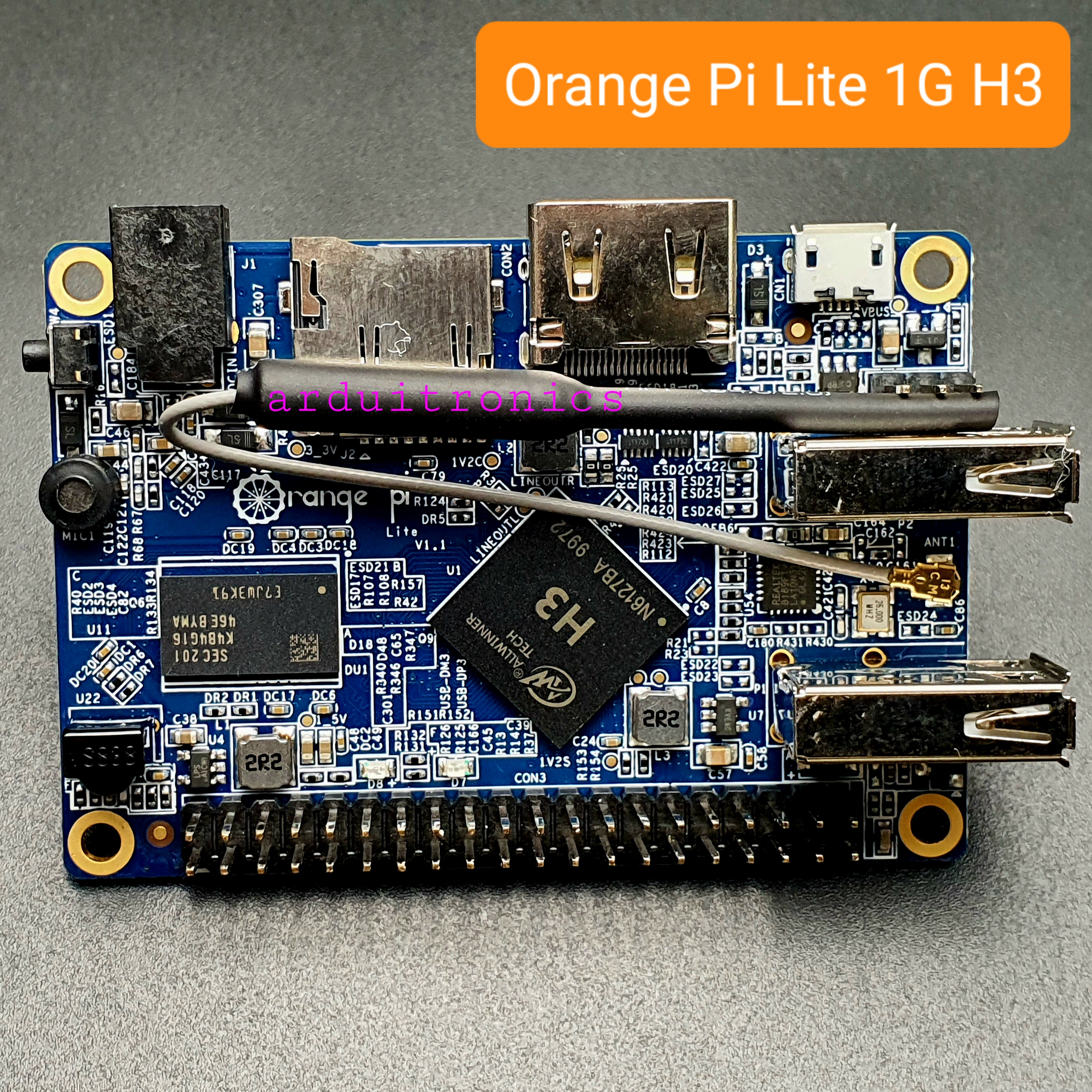 Orange Pi Lite 1GB DDR3 RAM (supports Android, Ubuntu and Debian OS) - Orange Pi