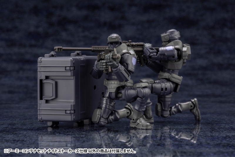 "Pre-Order" Hexa Gear 1/24 Army Container Set Night Stalkers Ver.