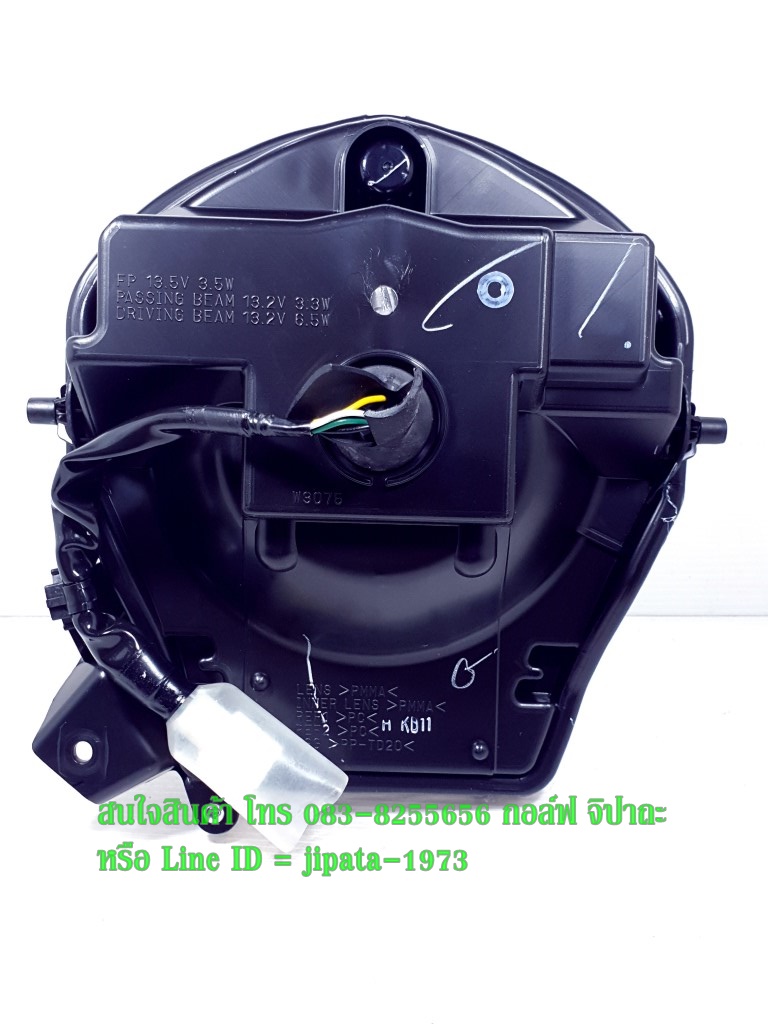 (Fino 125 i) ชุดโคมไฟหน้า Yamaha Fino 125 i (LED) แท้