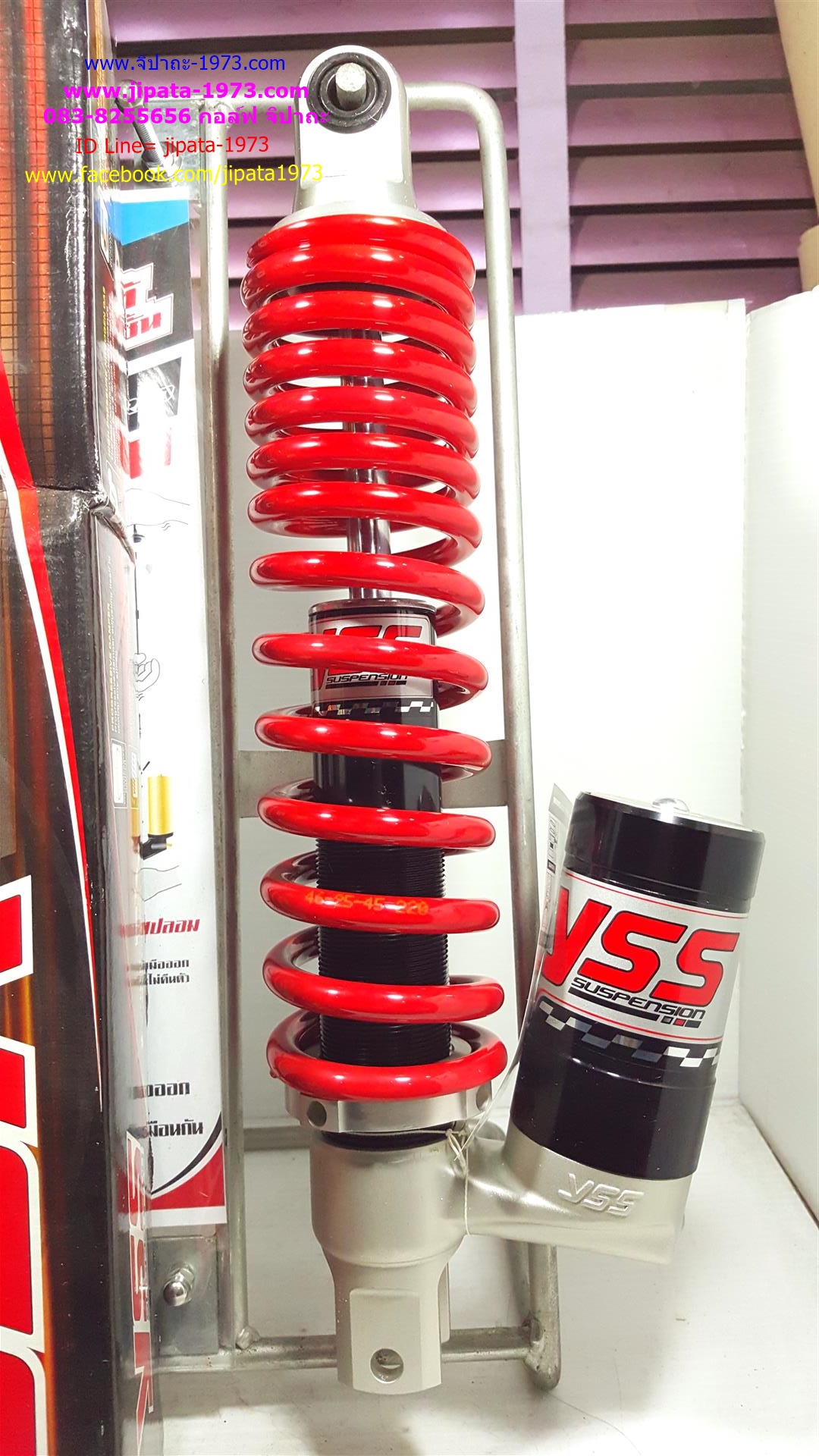 (Click 125i) โช้คอัพหลังเดี่ยว YSS รุ่น New C Euro สำหรับ Honda Click 125 i,Zoomer X