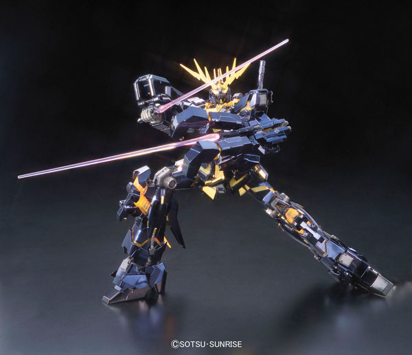 MG 1/100 RX-0 Unicorn Gundam 02 Banshee Titanium Finish