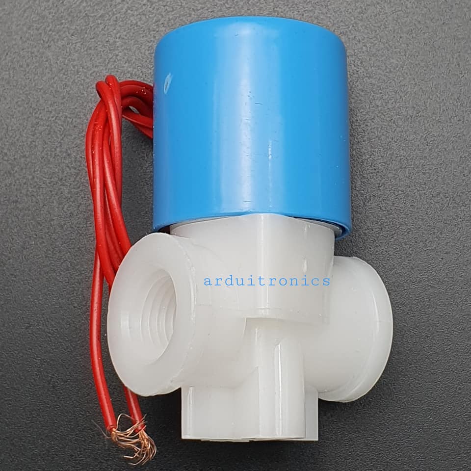 Solenoid Valve โซลินอยด์วาล์ว พลาสติก 2 หุน 220VAC ( SLC 2 )