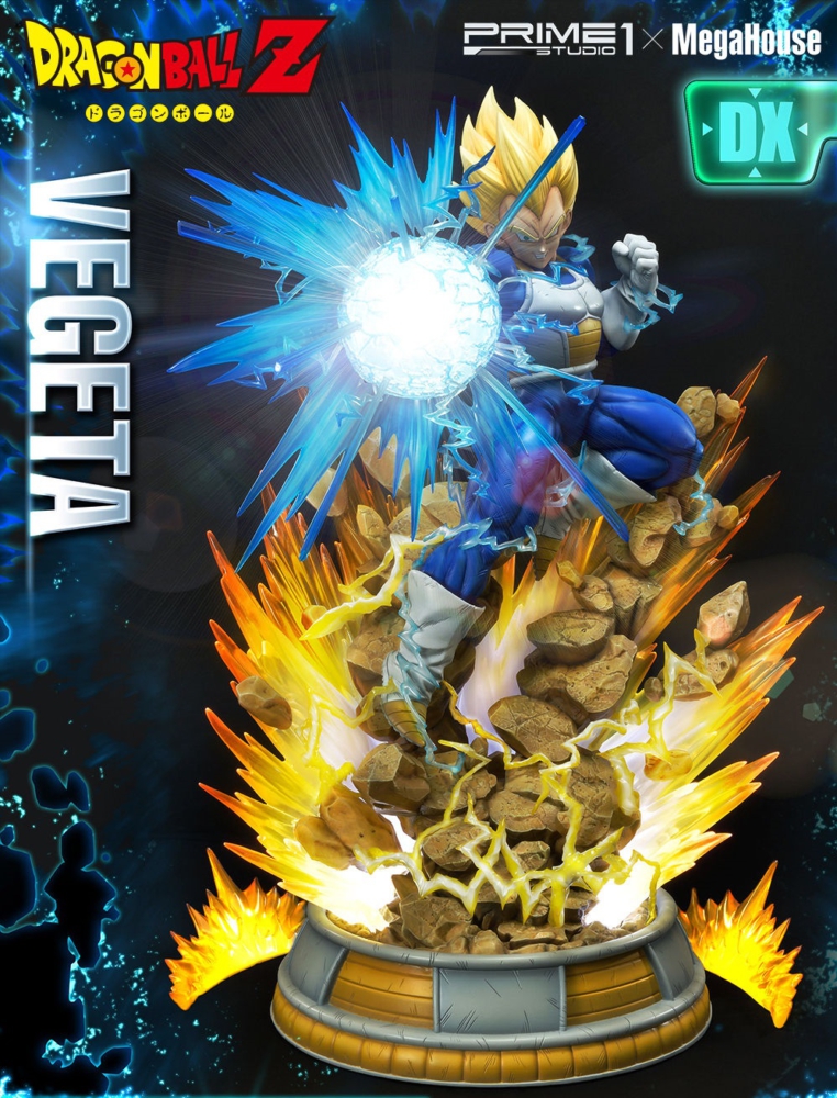 "Pre-Order" Prime 1 Studio Super Saiyan Vegeta: Dragon Ball Z 1/4 Scale (Deluxe)