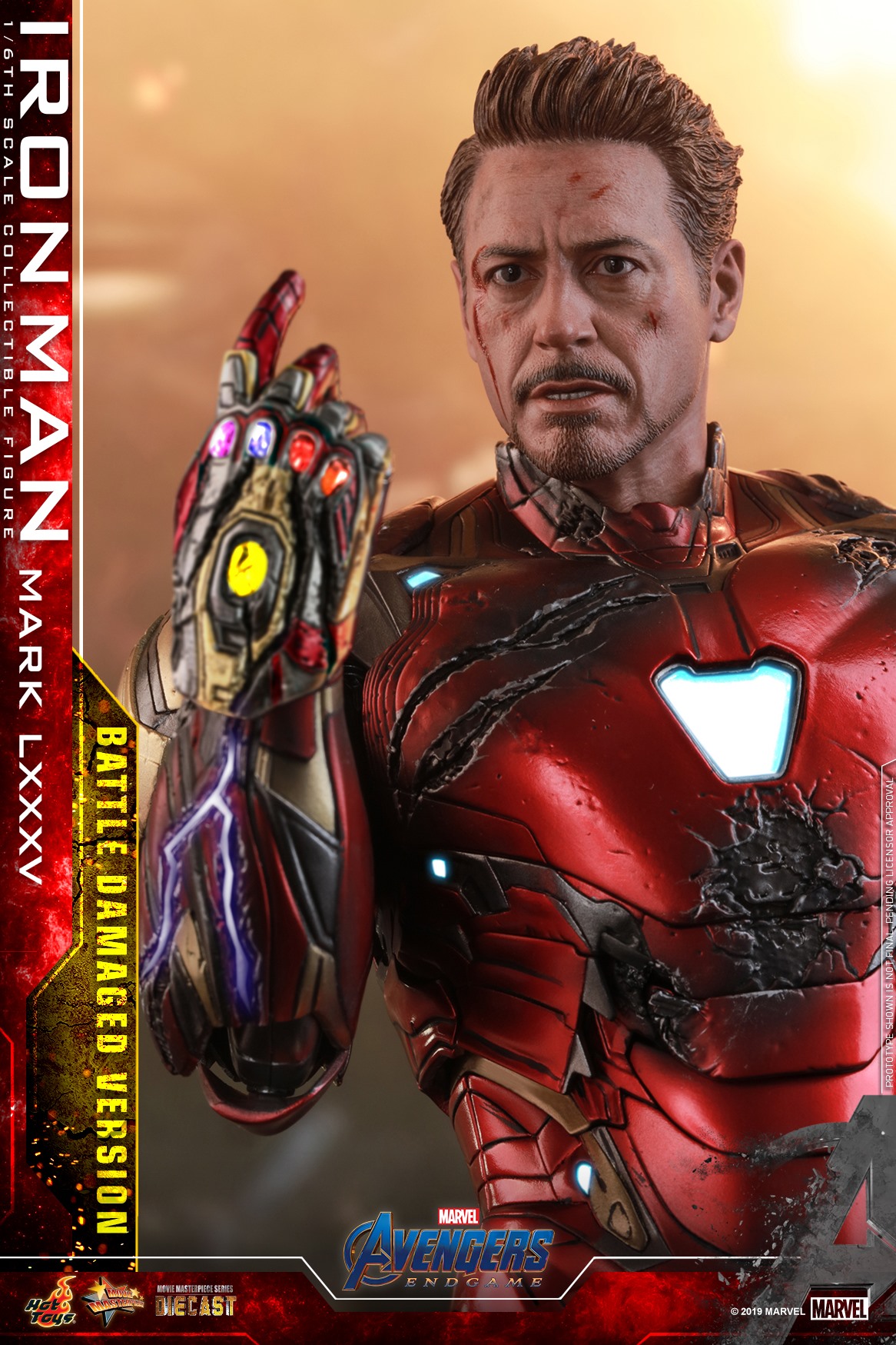 "Pre-Order" Hot Toys Avengers: Endgame - 1/6th scale Iron Man Mark LXXXV (Battle Damaged Version)