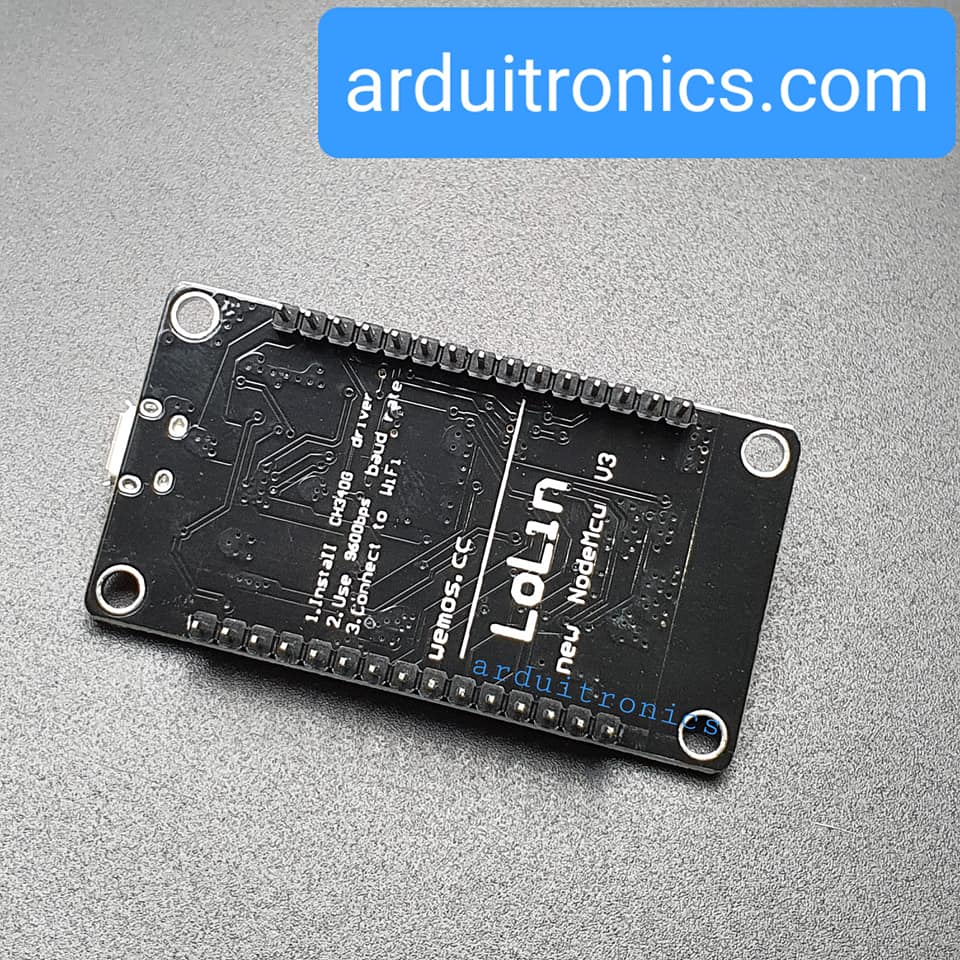 NodeMCU ESP8266 CH340 (Version 3) Lua ESP-12E - Micro USB