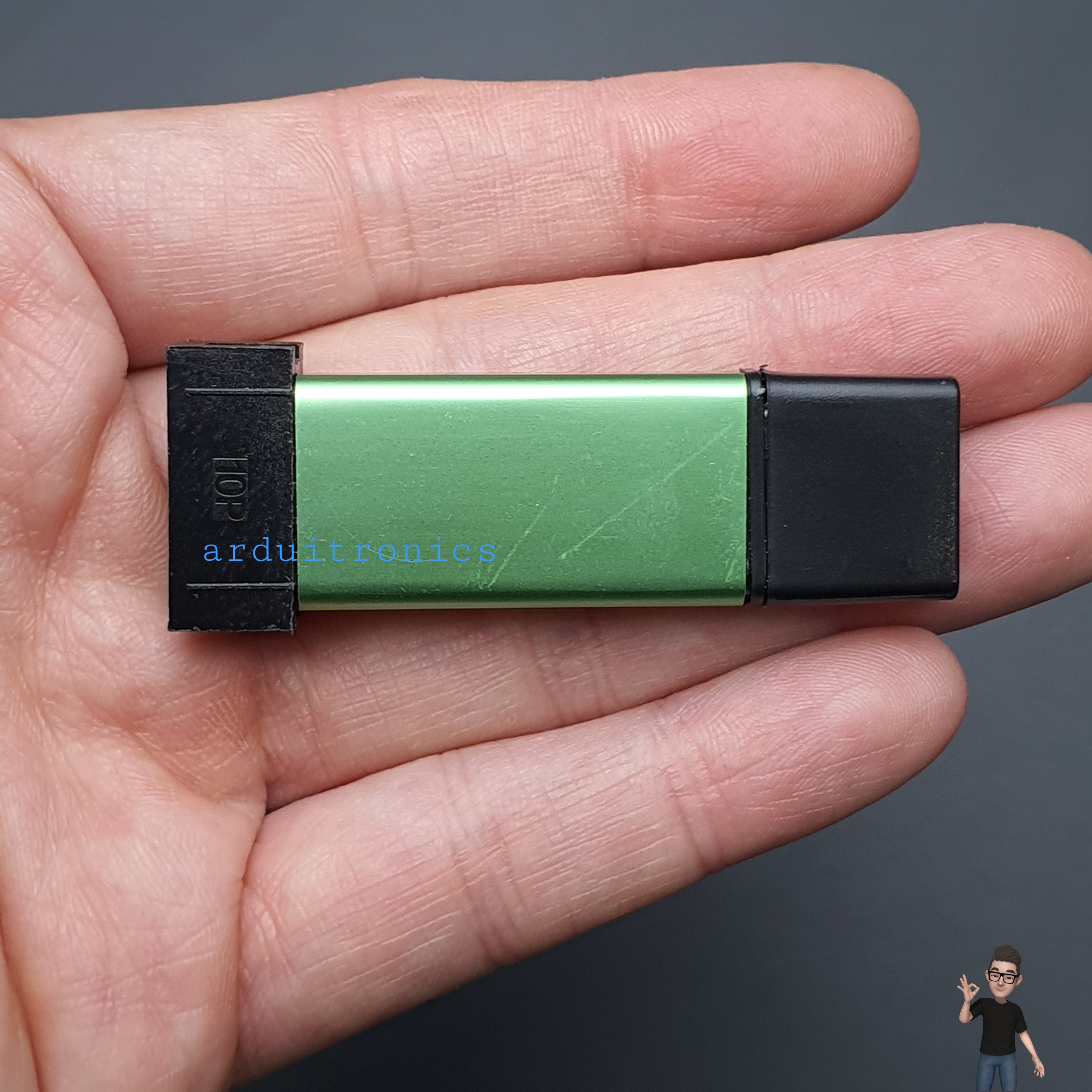 USB ISP USBASP โปรแกรมเมอร์สําหรับ 51 AVR Download (สีสุ่ม)