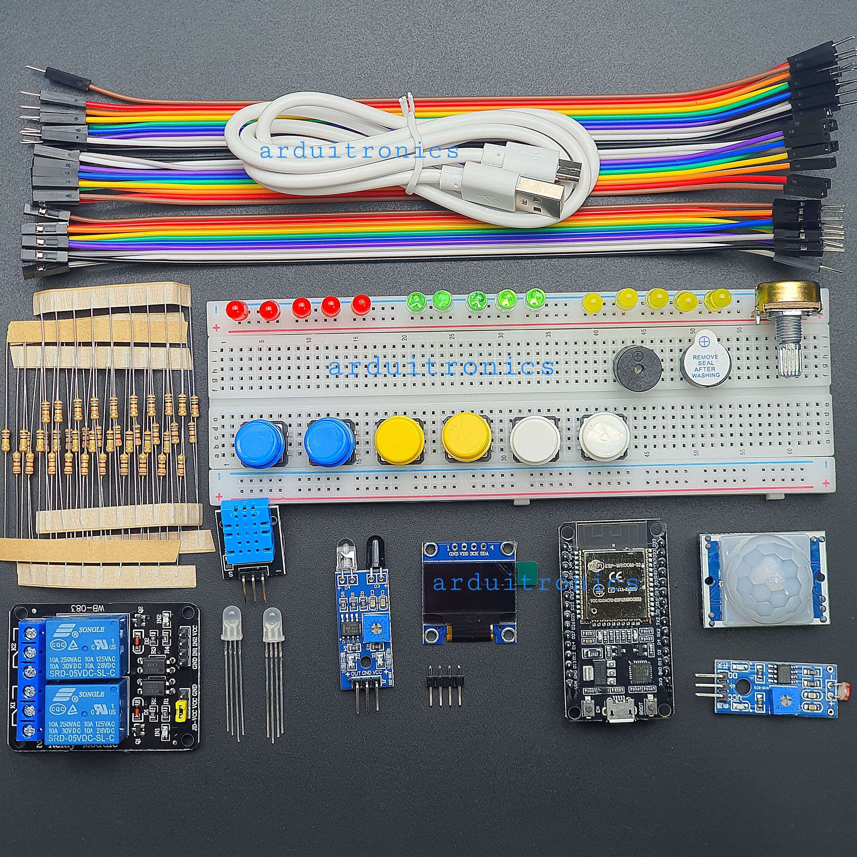 IoT ESP32 Starter Kit with NodeMCU