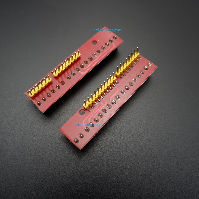 Arduino Screw Shield PCB สีแดง