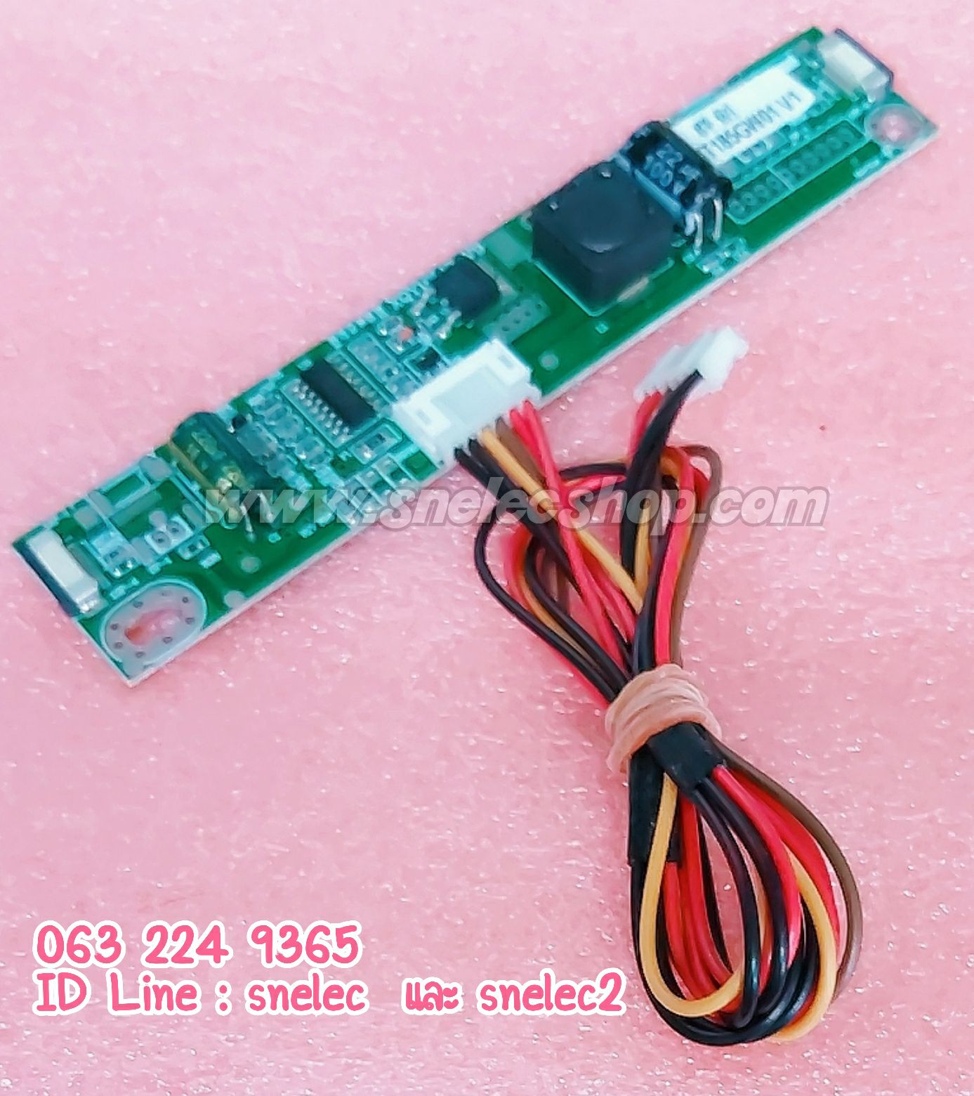 LED Inverter Booster Board For จอ MT185GW01 12pin