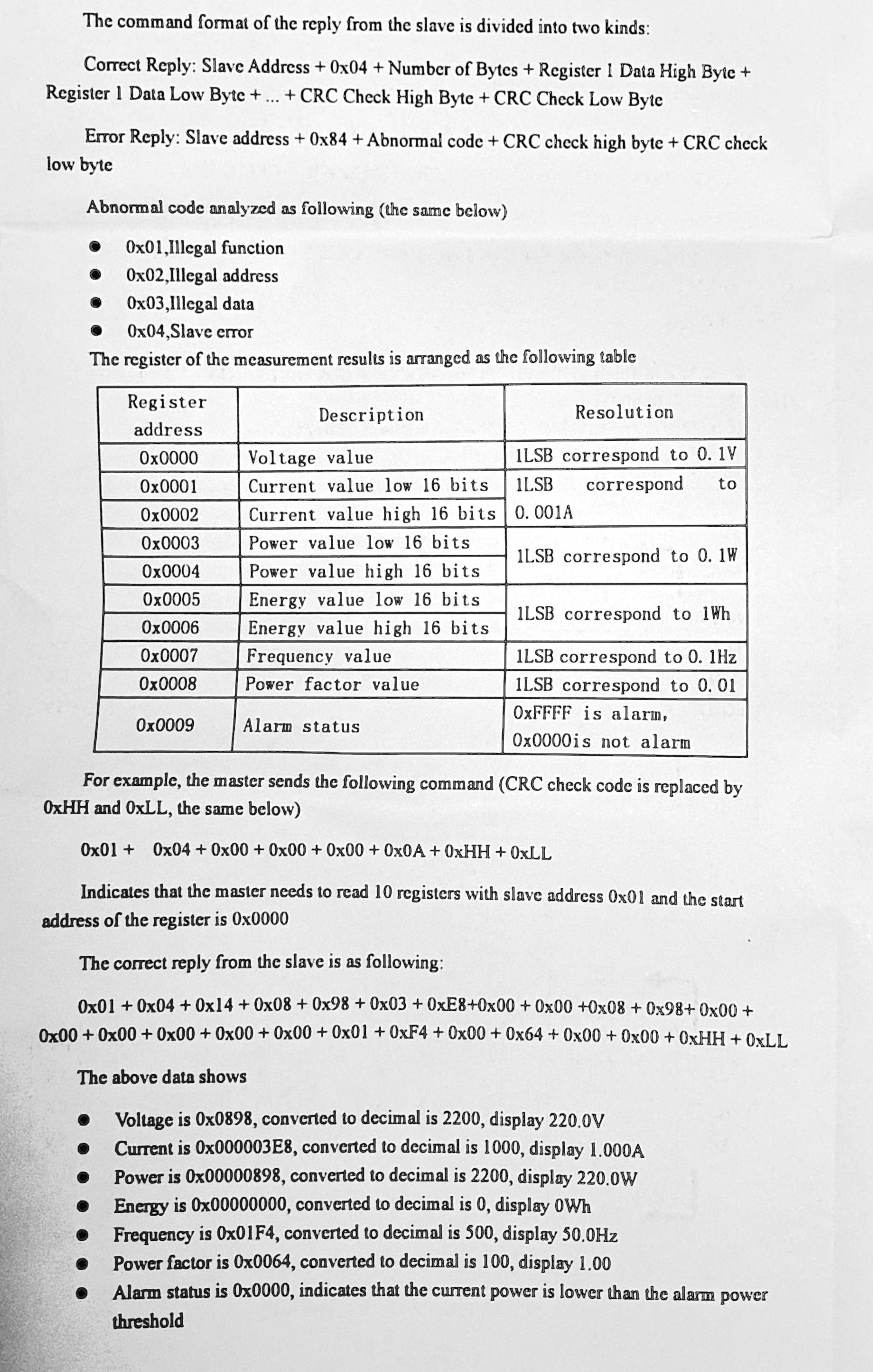 PZEM-004T-100A-D-P(V1.0) Upgrade Version AC Digital Power Energy Meter Module + Coil Current Transformer