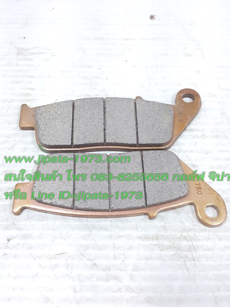 (CBR 250) ผ้าดิสค์เบรคหน้า Honda CBR 250,CBR 300,REBEL 300 แท้