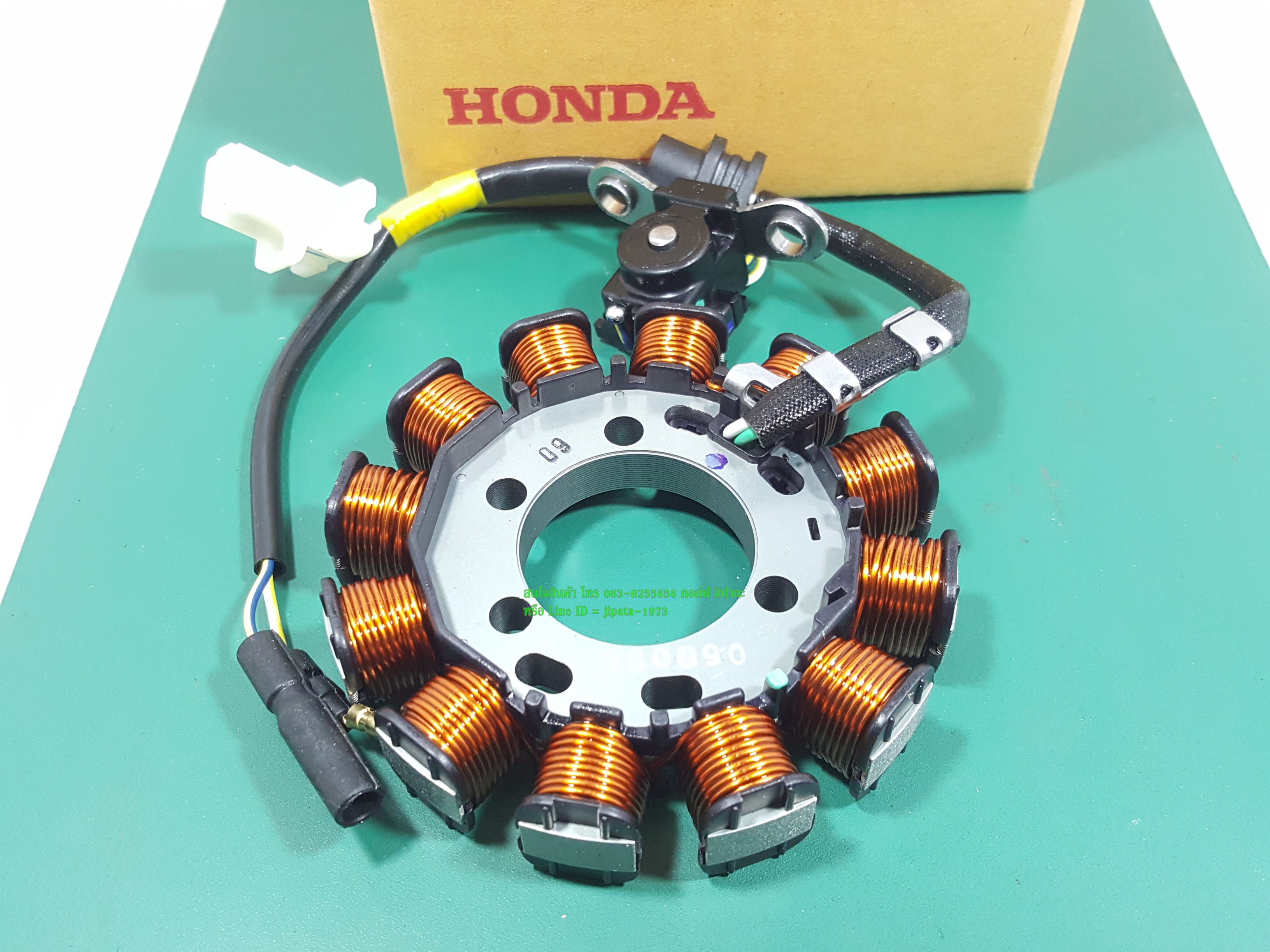 (Wave 110 i New ปี 2017) ชุดฟินคอล์ย Honda Wave 110 i New ปี 2017 (รุ่นสตาร์ทเท้า Denso) แท้