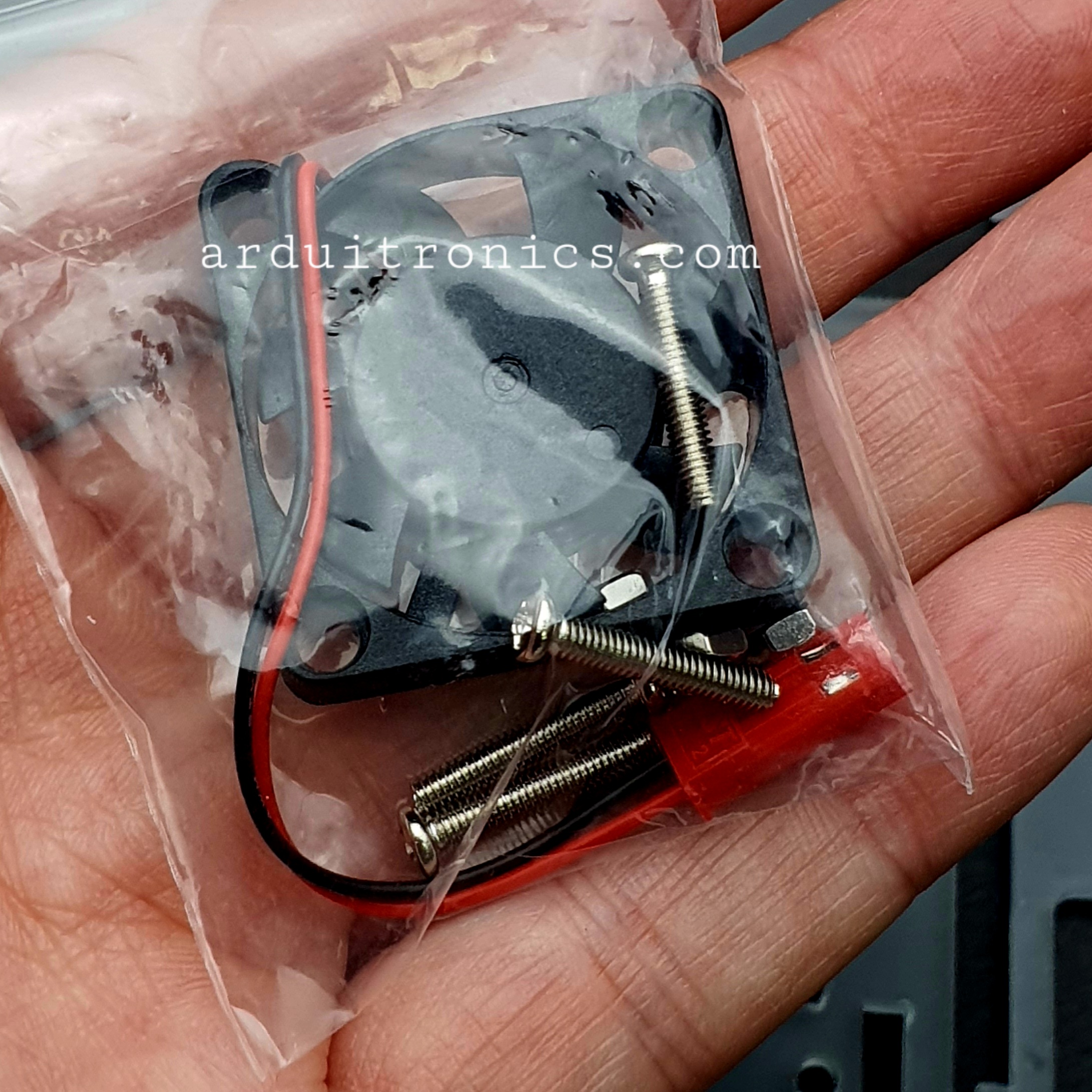 Raspberry Pi 5 Acrylic Case สีใส + cooling fan