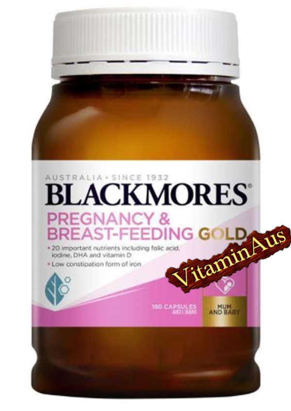 Pregnancy & Breastfeeding Gold 180 Capsules