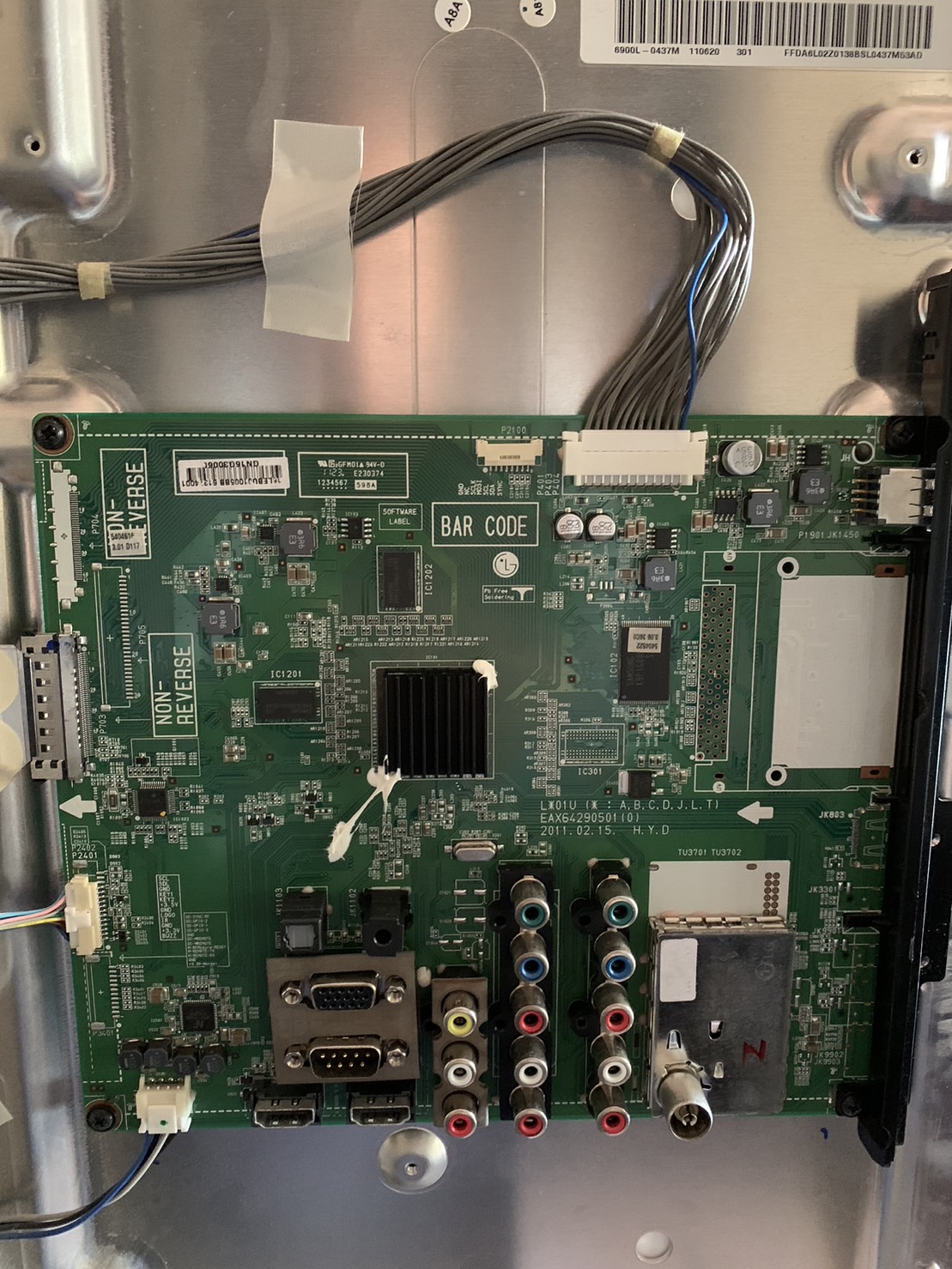 IC Memory LG รุ่น 42LV3400-TA (SMD 24C08)