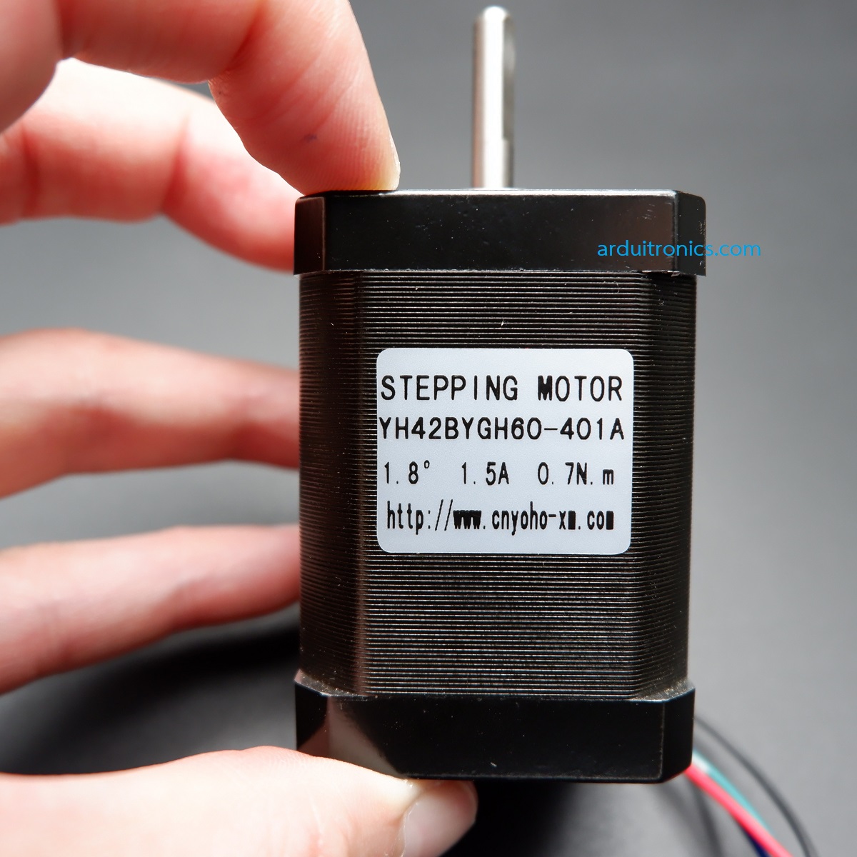 Stepping Motor แรงบิด 0.70 N.m 1.5A (YH42BYGH60-401A)
