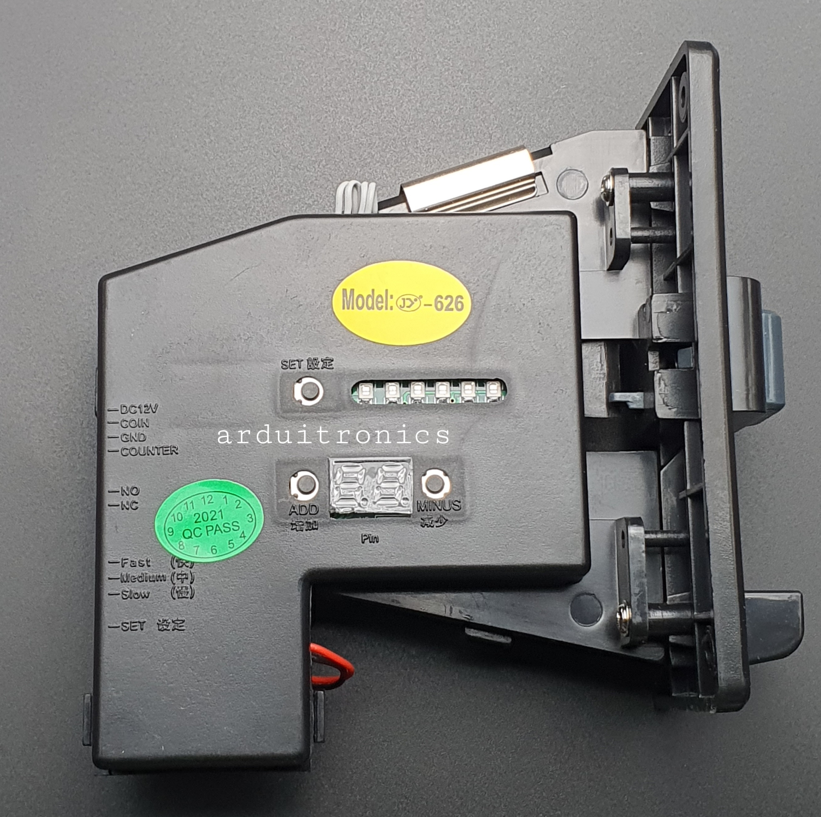 Coin Machine / Coin Validator เครื่องหยอดเหรียญ Support Thai Baht