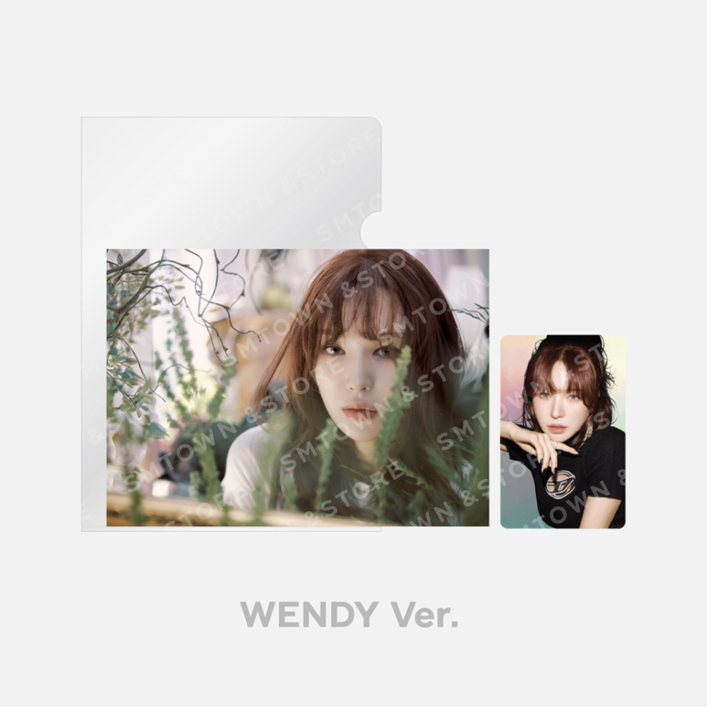 Red Velvet -The ReVe Festival 2022 - Birthday’ MD Collection - Postcard + Hologram Photocard set - Wendy