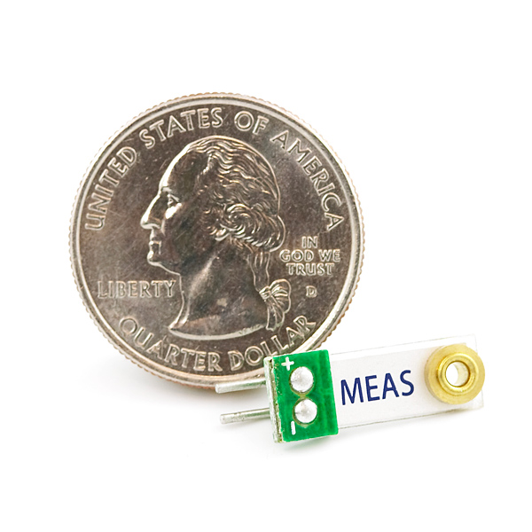 Piezo Vibration Sensor - Small Vertical (แท้จาก Sparkfun)