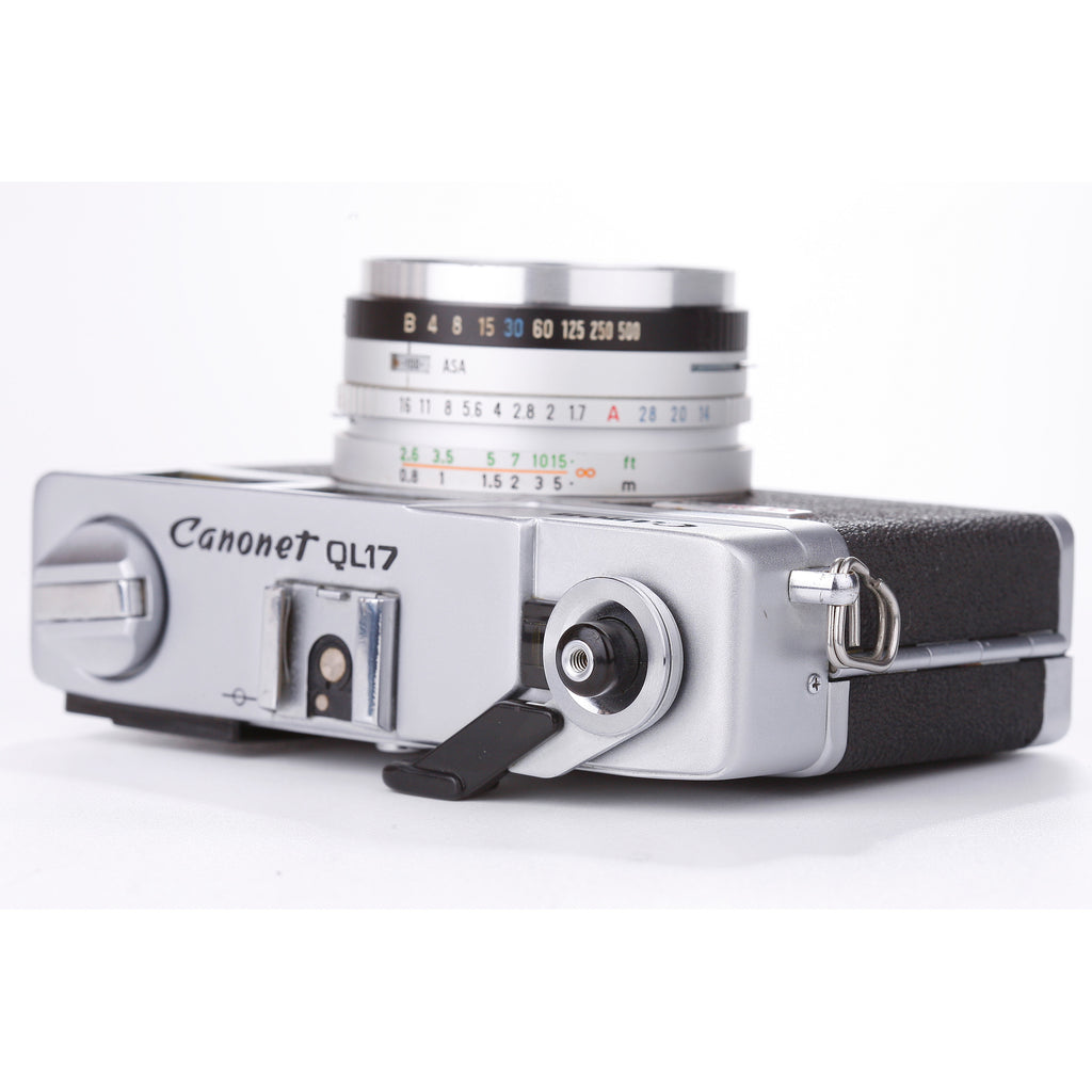 ให้เช่ากล้องฟิล์ม CANON CANONET QL17 GIII สุดยอดกล้อง RF ที่ดีที่สุดในตระกูล CANONET