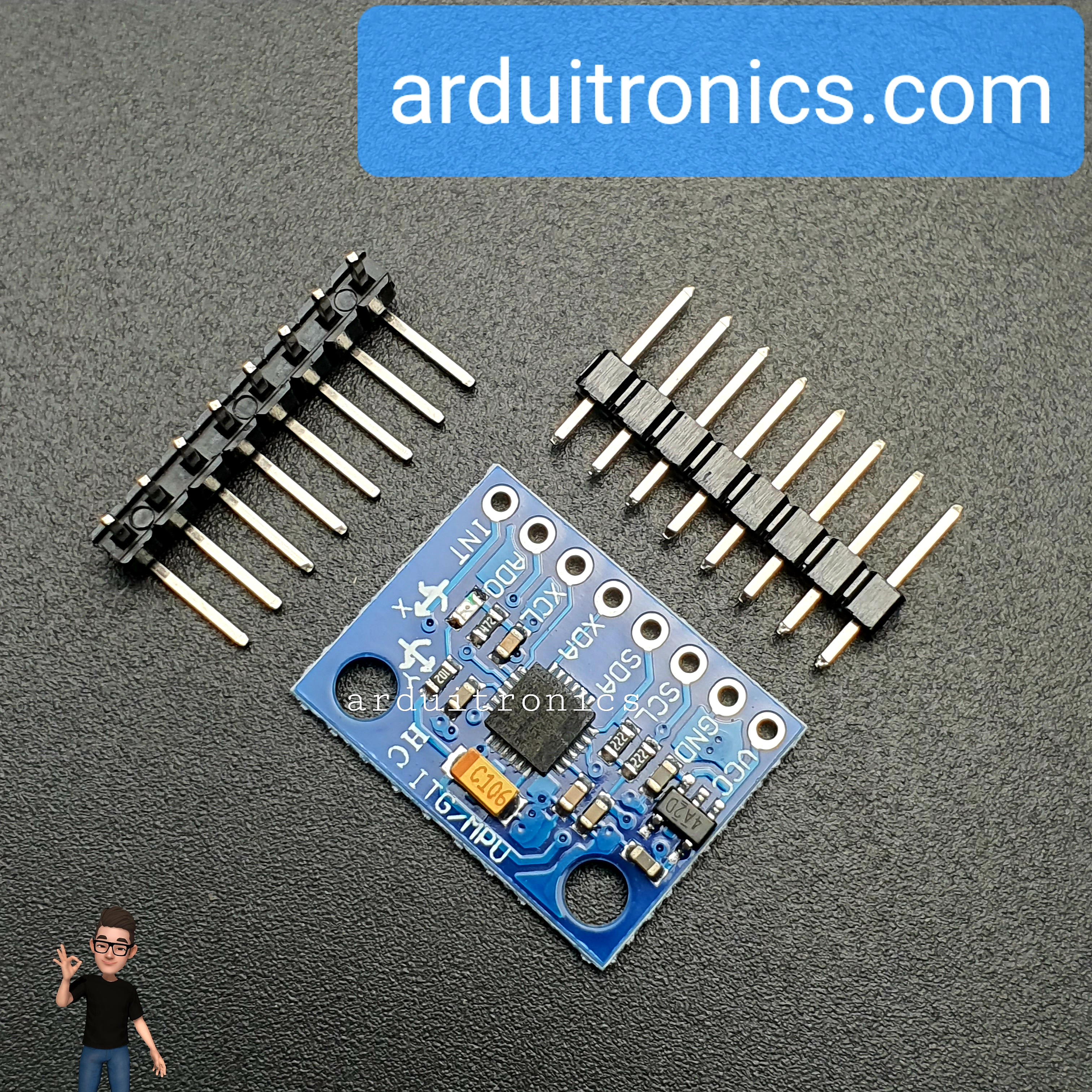 3-axis Accelerometer/Gyro Module (MPU6050 or GY-521)
