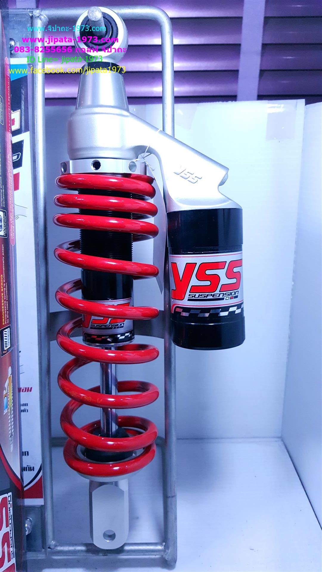 (Mio 125)โช้คอัพหลังเดี่ยว YSS รุ่น G-Plus สำหรับ Yamaha Mio 125