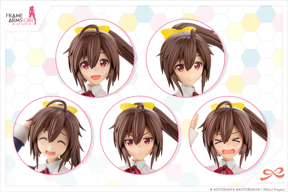 Sousai Shoujo Teien x Frame Arms Girl Ao Gennai [Wakaba Girls High School Winter Clothes]