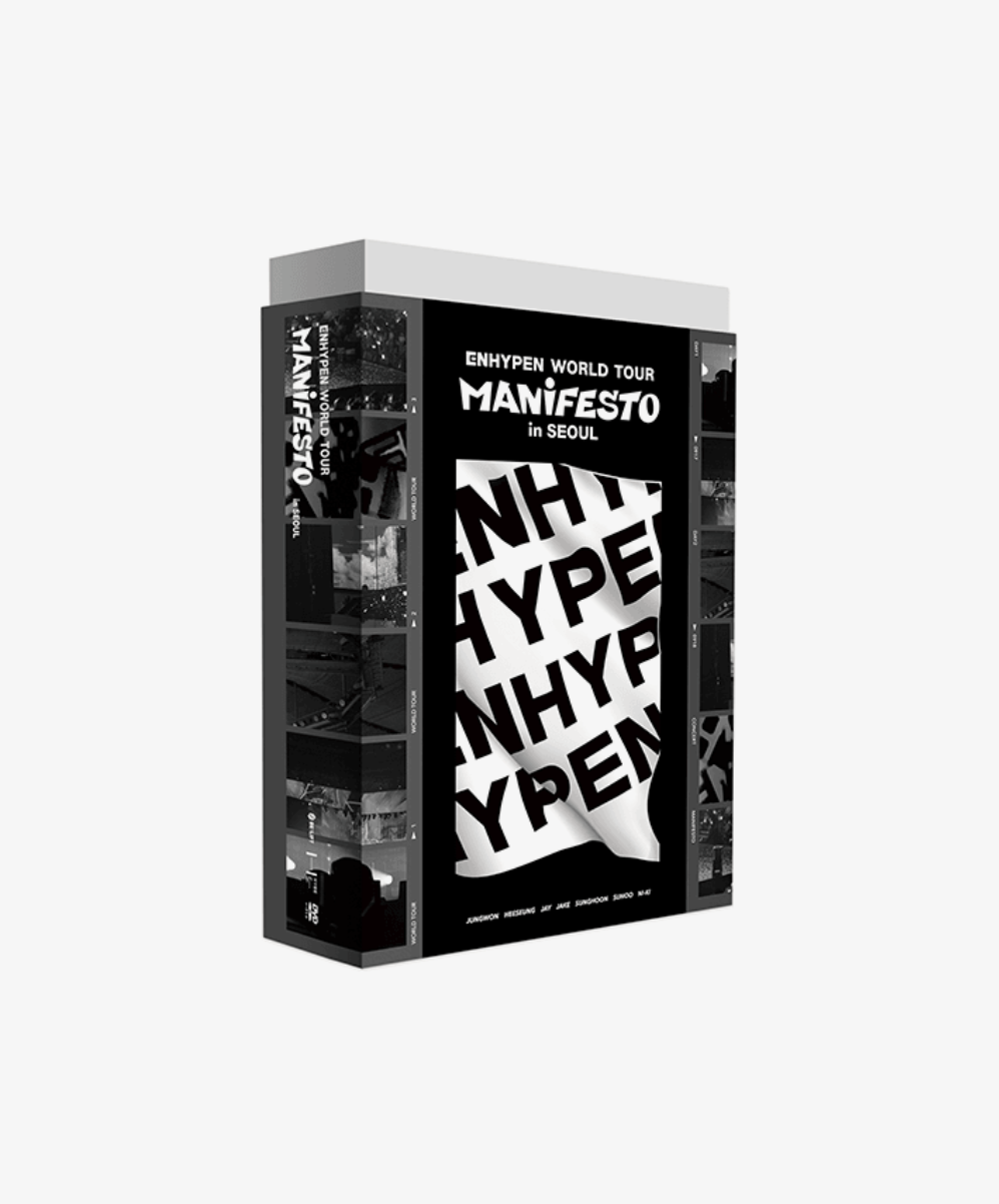 ENHYPEN -WORLD TOUR <MANIFESTO> in SEOUL แบบ DVD - ส่งเรือ