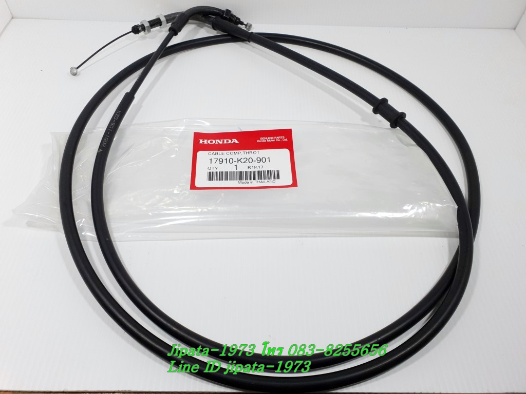 (Zoomer X) ชุดสายเร่ง Honda Zoomer X ปี 2012 แท้