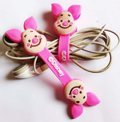 Cord Holder ที่เก็บสายชาร์จ หูฟัง Piglet