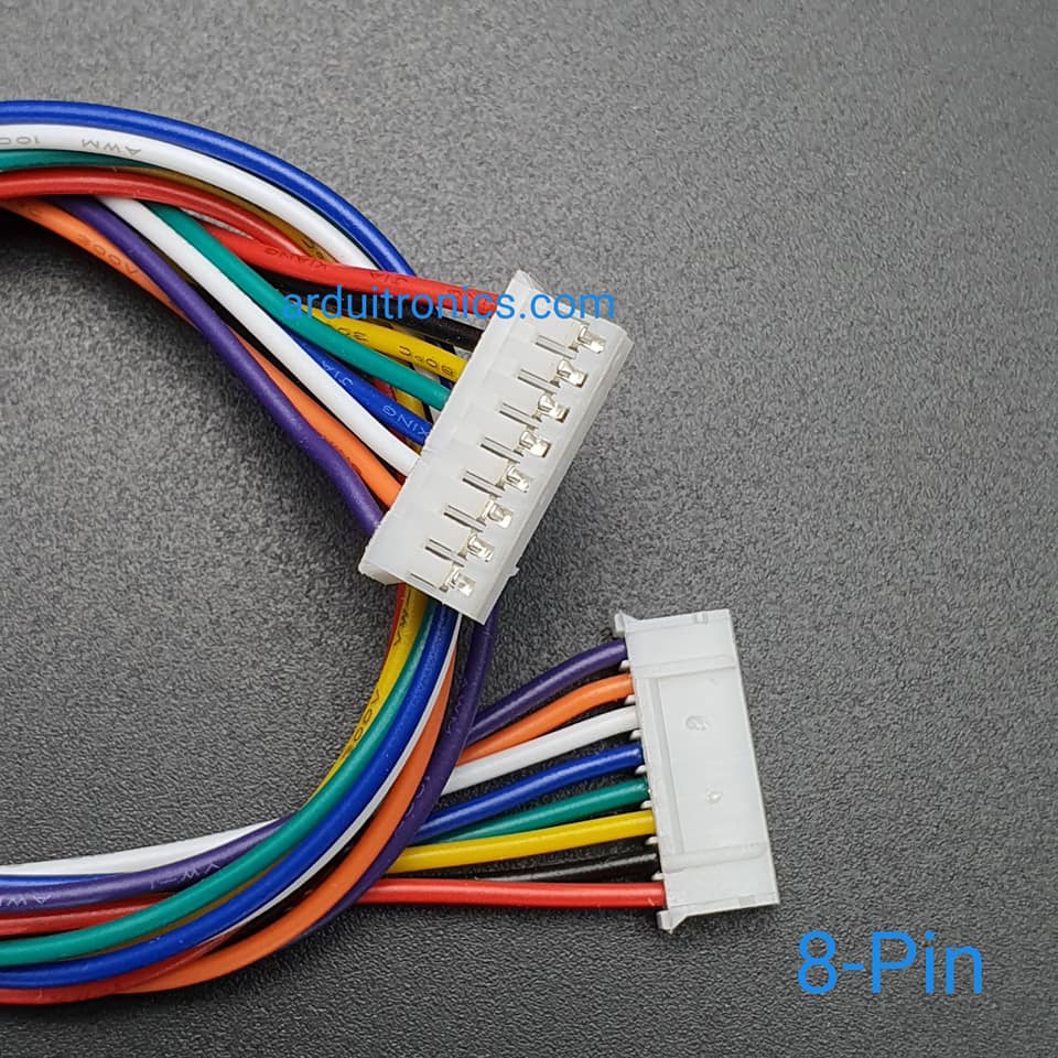 สายไฟ PH2.0mm 8P Double Female Head ยาว 30cm