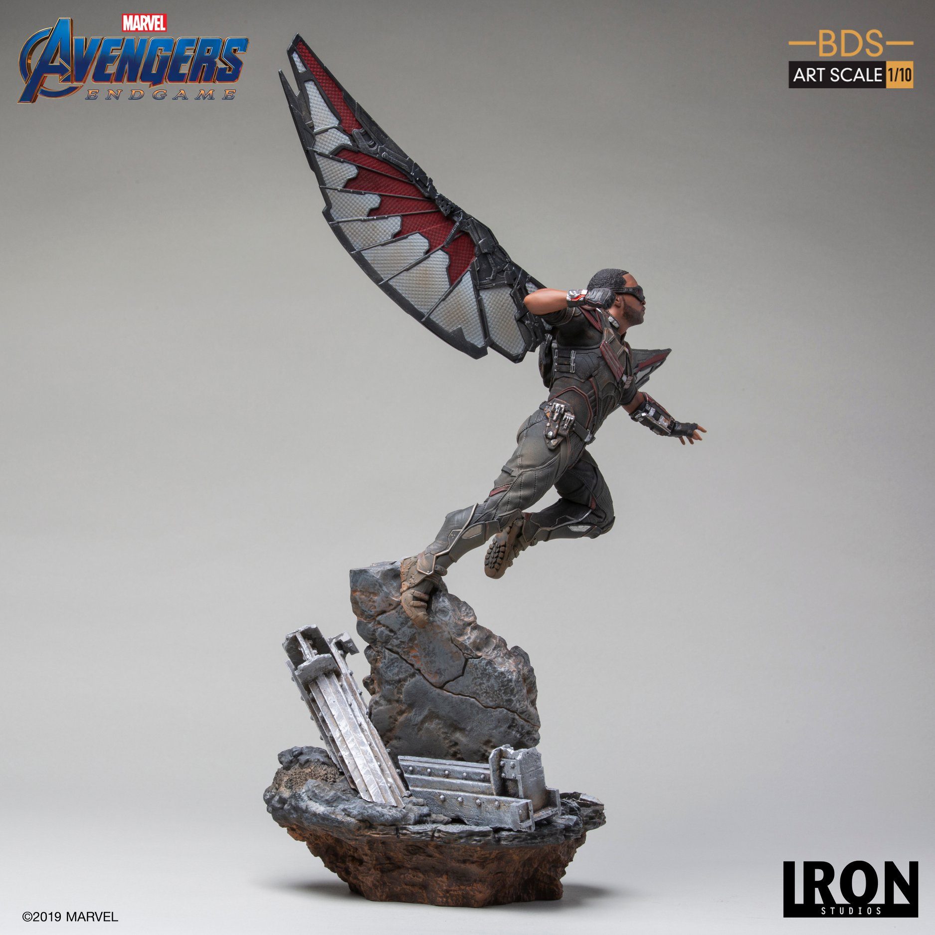 "Pre-Order" Falcon: Avengers Endgame BDS 1/10Scale