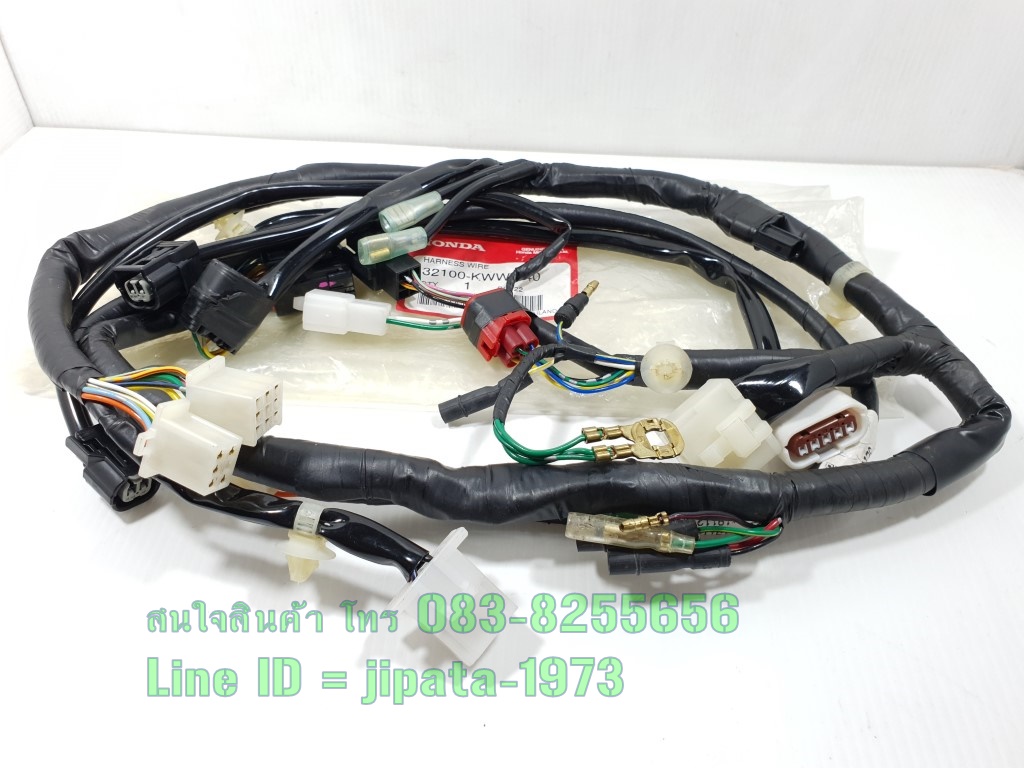(Wave 110 i) ชุดสายไฟเมน Honda Wave 110 i ปี 2011-2012 (รุ่นสตาร์ทเท้า) แท้