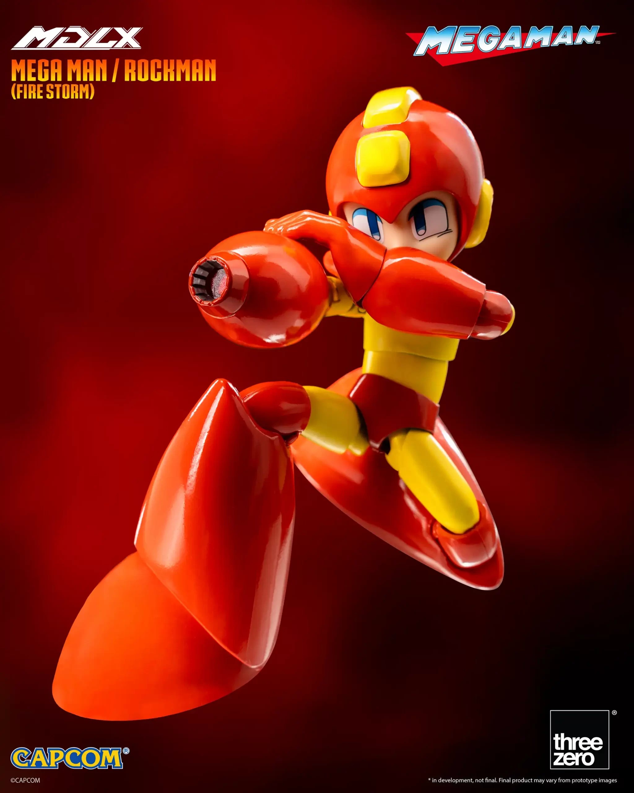 "Pre-Order" MDLX Mega Man / Rockman (Fire Storm)