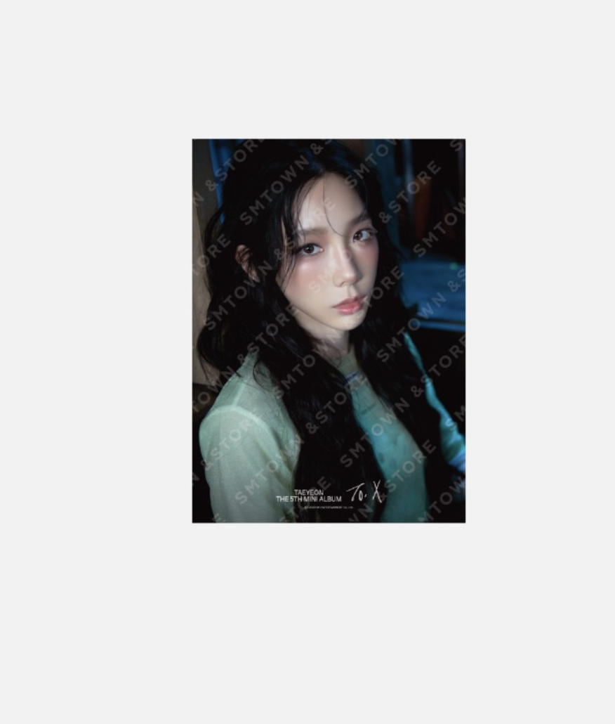 TAEYEON - 'To. X' MD Collection ของสะสม - A4 PHOTO