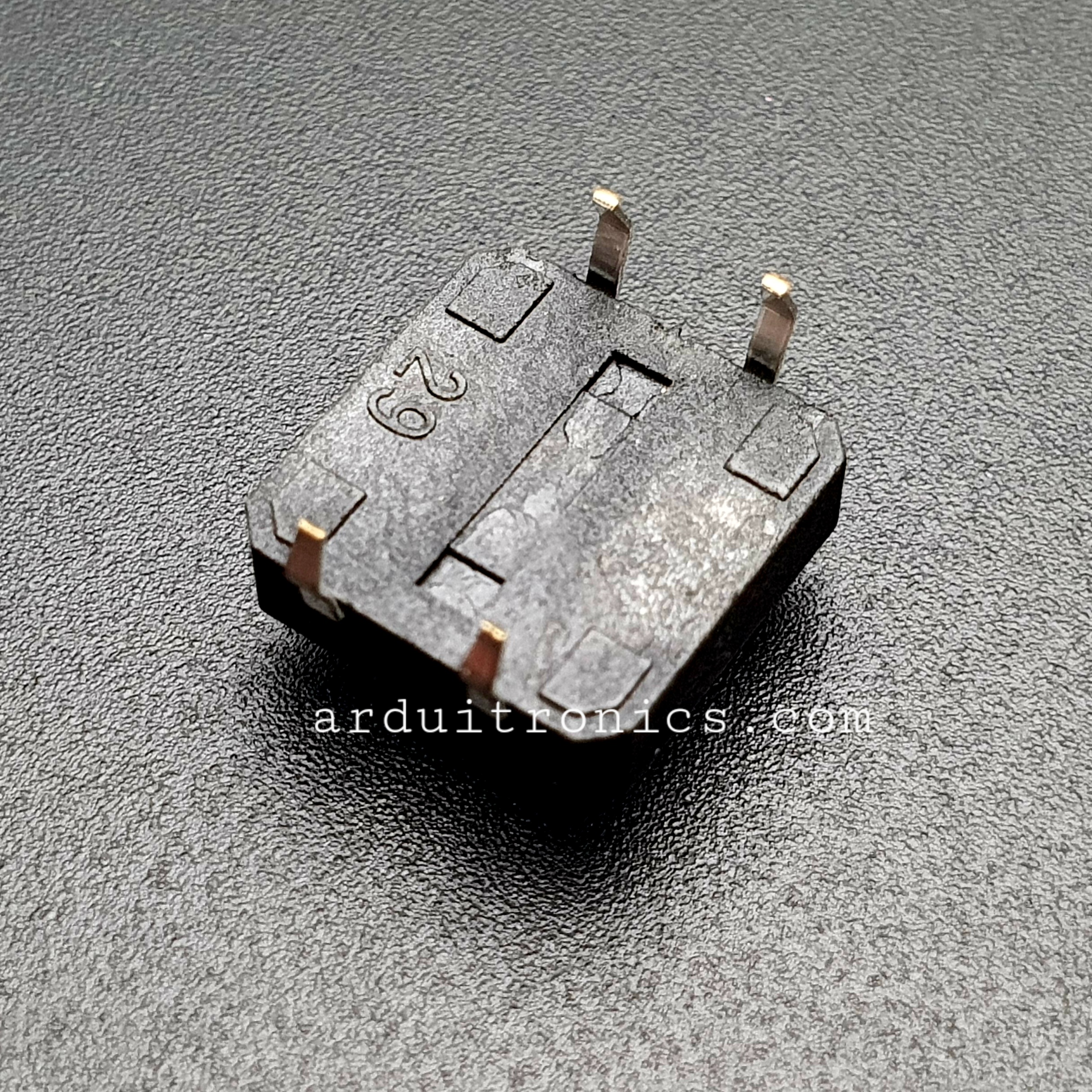 Tact Switch 12X12x6 mm ไมโครสวิตช์ กดติดปล่อยดับ 4 ขา (หัวกลม) (5 ชิ้น/pack)