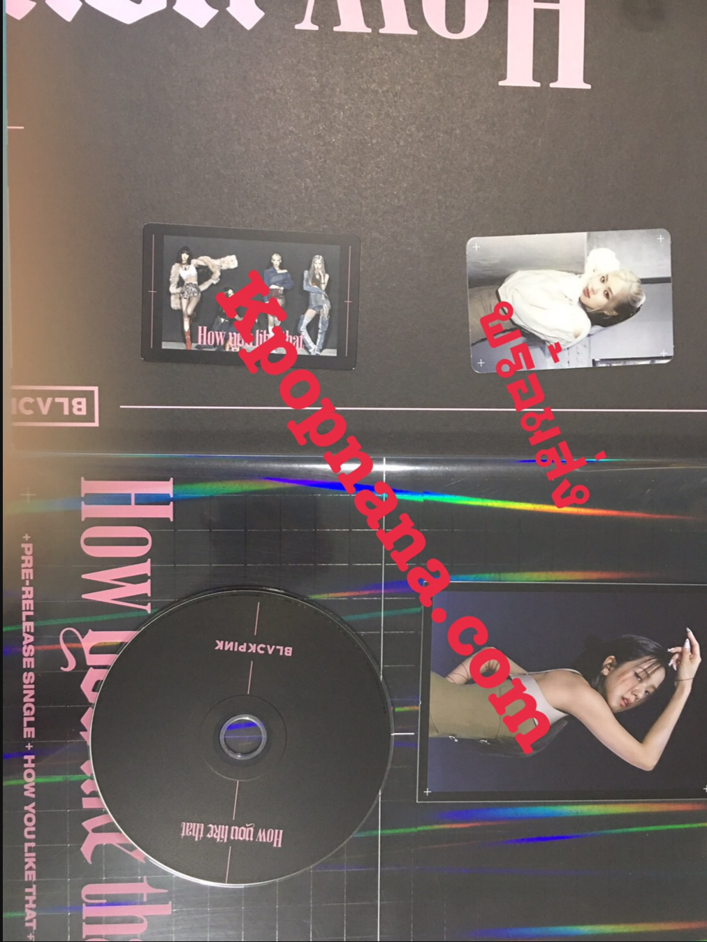 BLACKPINK - SPECIAL EDITION [How You Like That] แบบ แกะ อัลบั้ม - แบบที่ 4 พร้อมส่ง