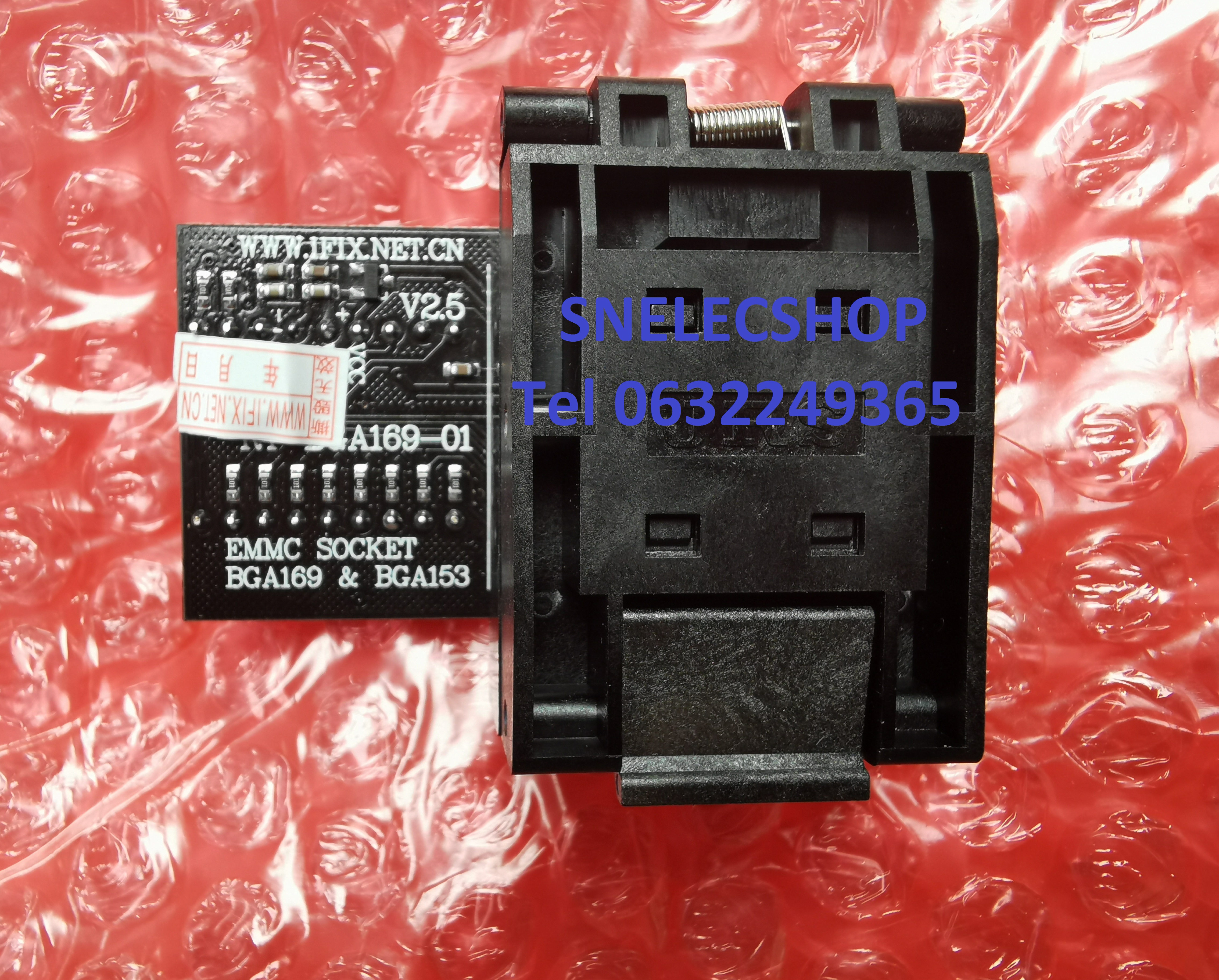 Adapter RT809H , BGA169 / BGA153 EMMC Adapter V2.5
