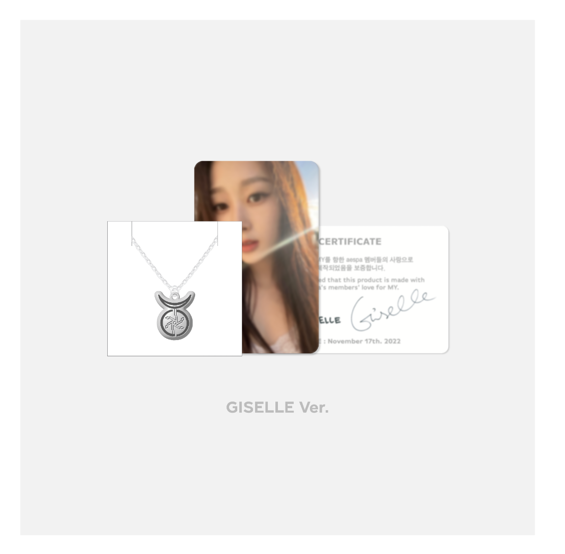 aespa - aespa Debut 2nd Anniversary MD -Necklace แบบ Giselle