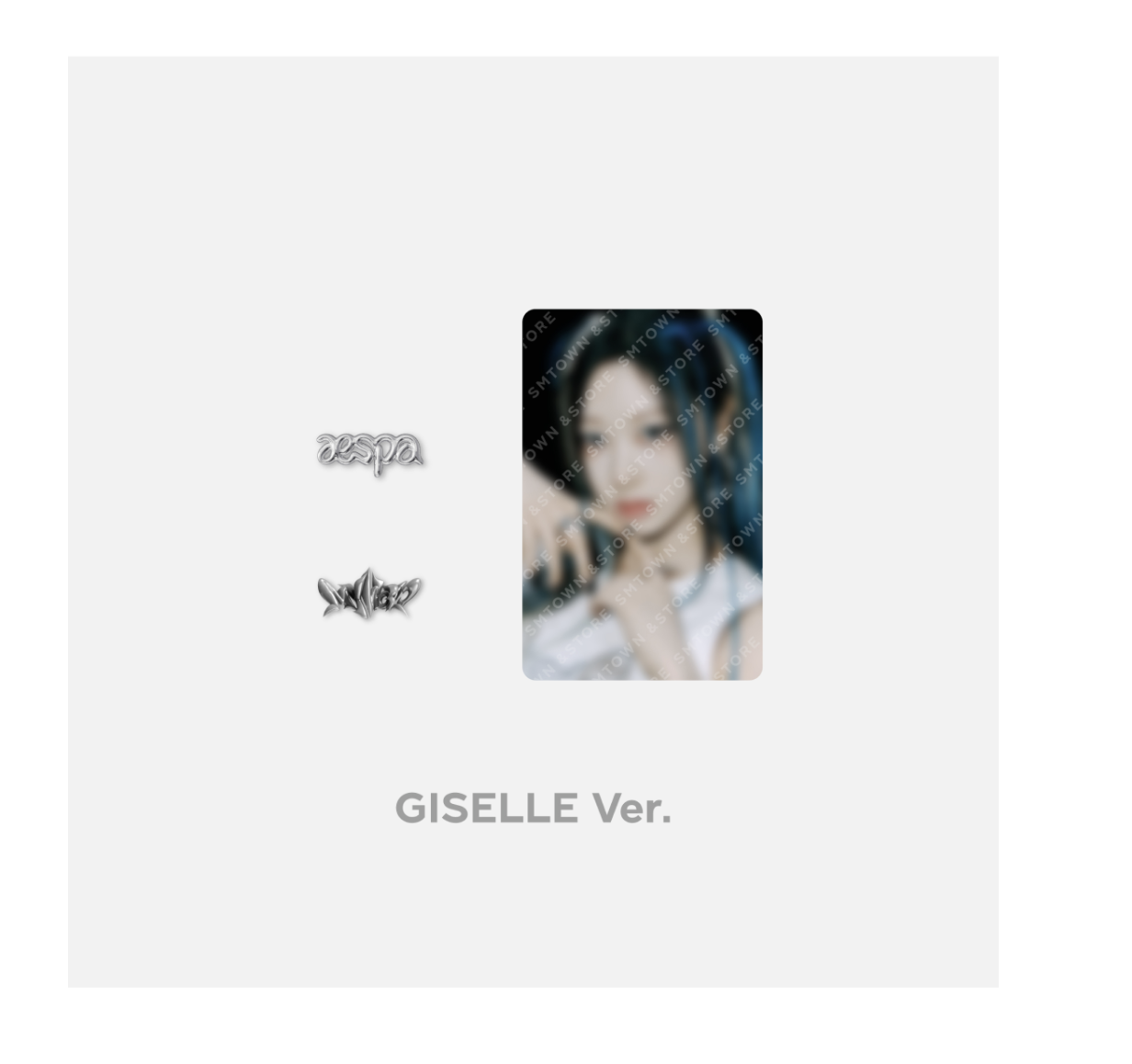 aespa - my world md - Logo badge - Giselle