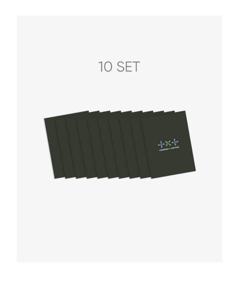 TXT(TOMORROW X TOGETHER) -TXT JAPAN 2nd ALBUM [SWEET] official merch ของสะสม Photo Card 10Set