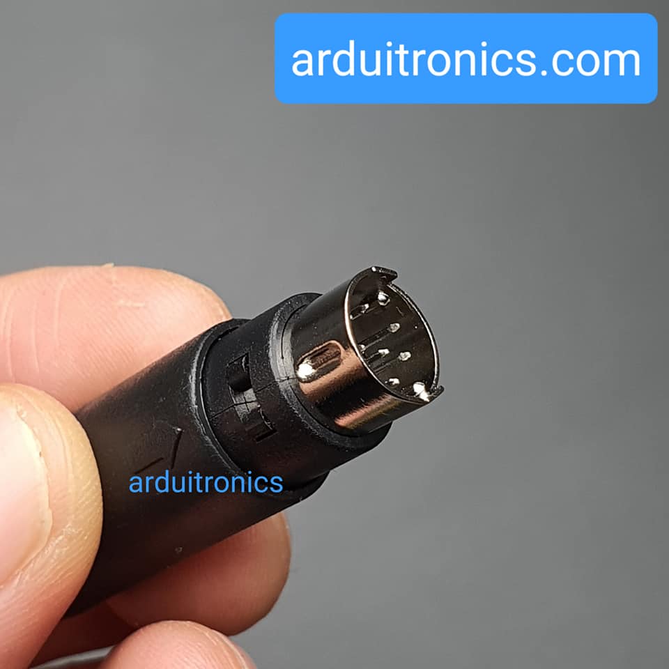 PLC 8-Pin Male Head (Round Head 8-Pin MD8)