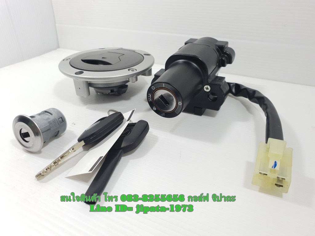 (CB300R) ชุดสวิทช์กุญแจ ชุดใหญ่ Honda CB300R แท้