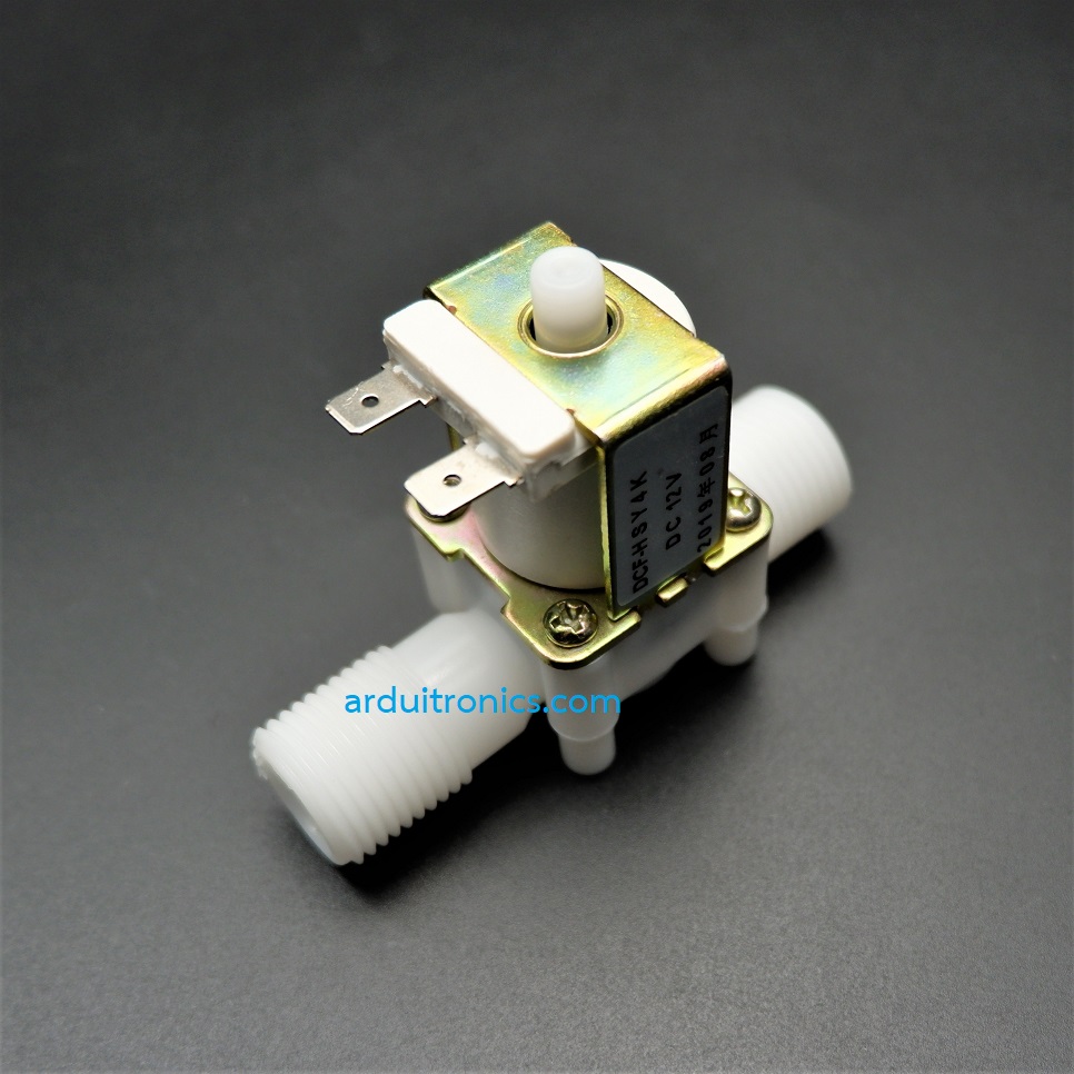 Solenoid Valve (normally opened) 12V-DC 1/2" โซลีนอยวาล์ว (ปกติเปิด)